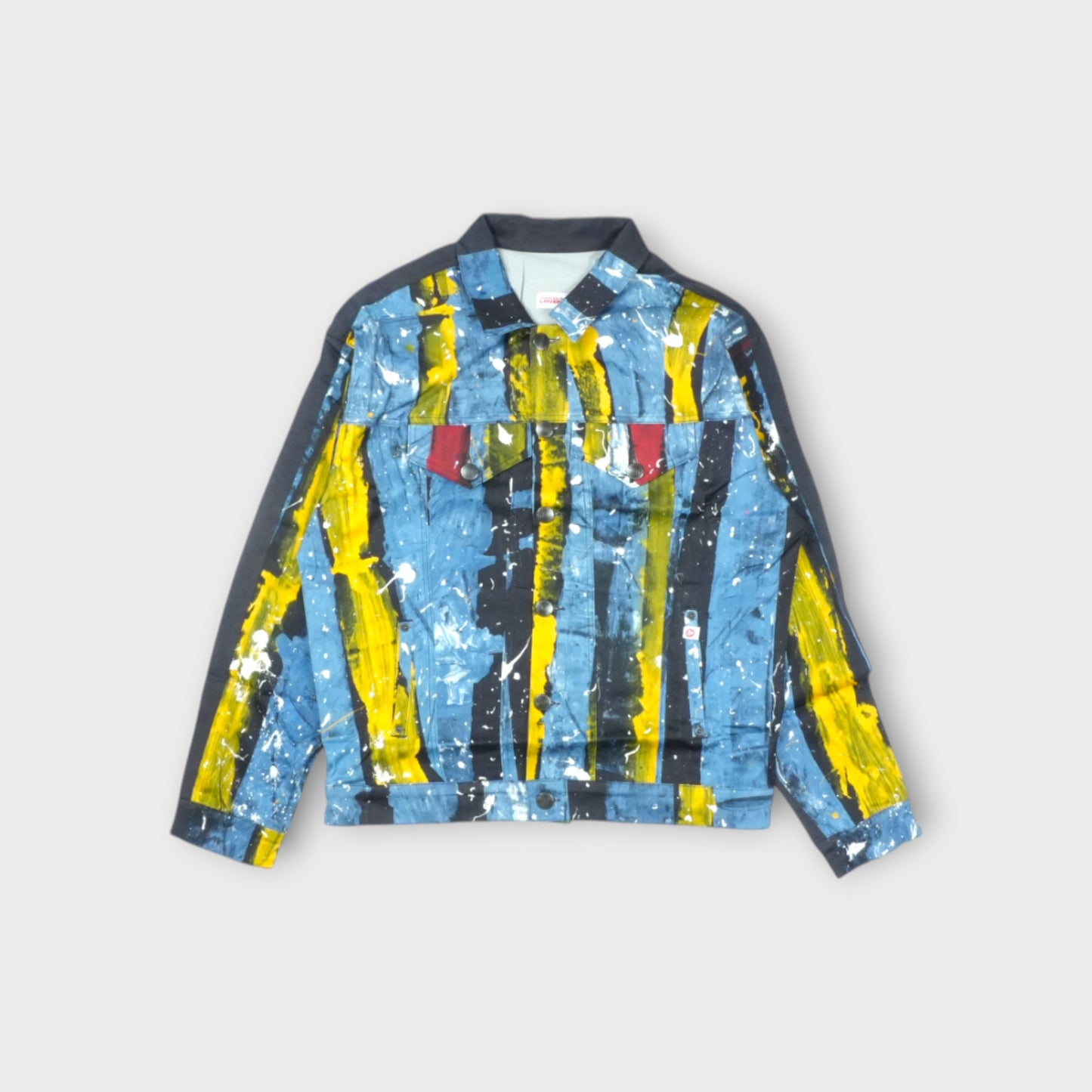 LOVER BOY SILKY OVERSIZED "DENIM"JAKET