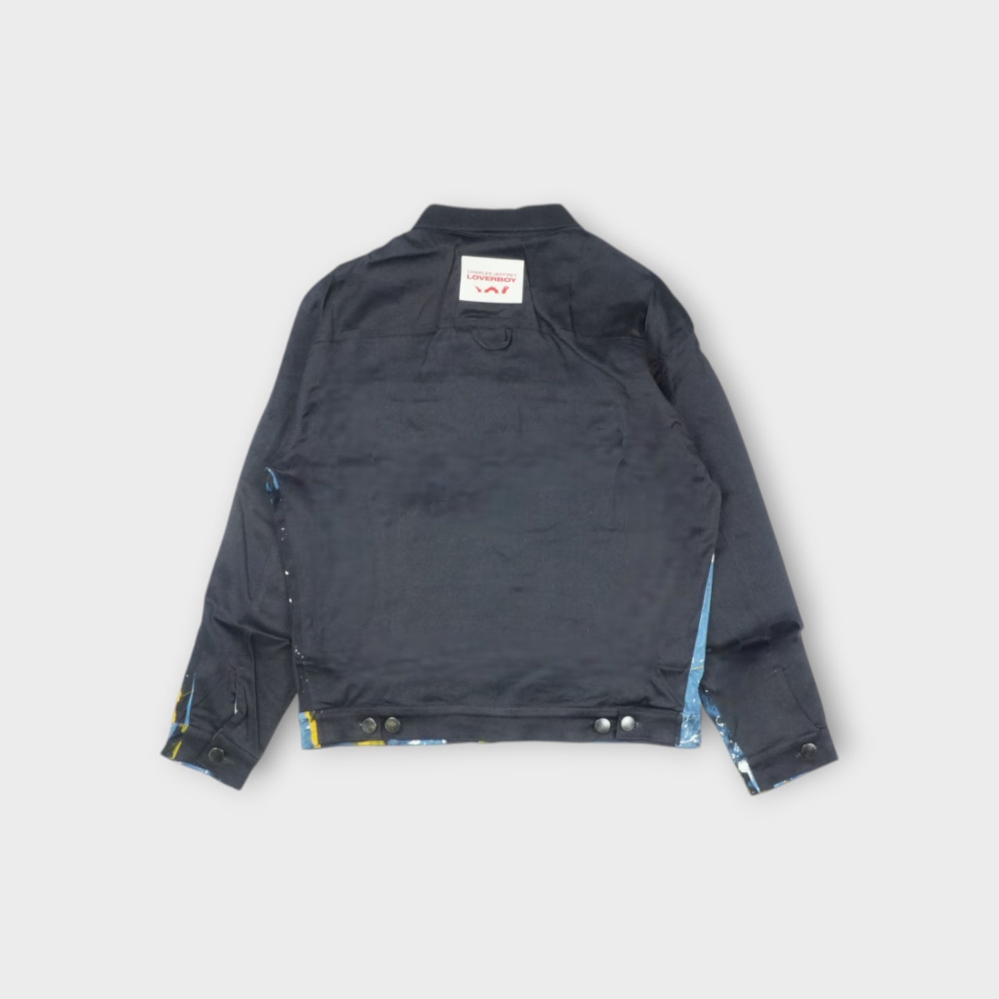 LOVER BOY SILKY OVERSIZED "DENIM"JAKET