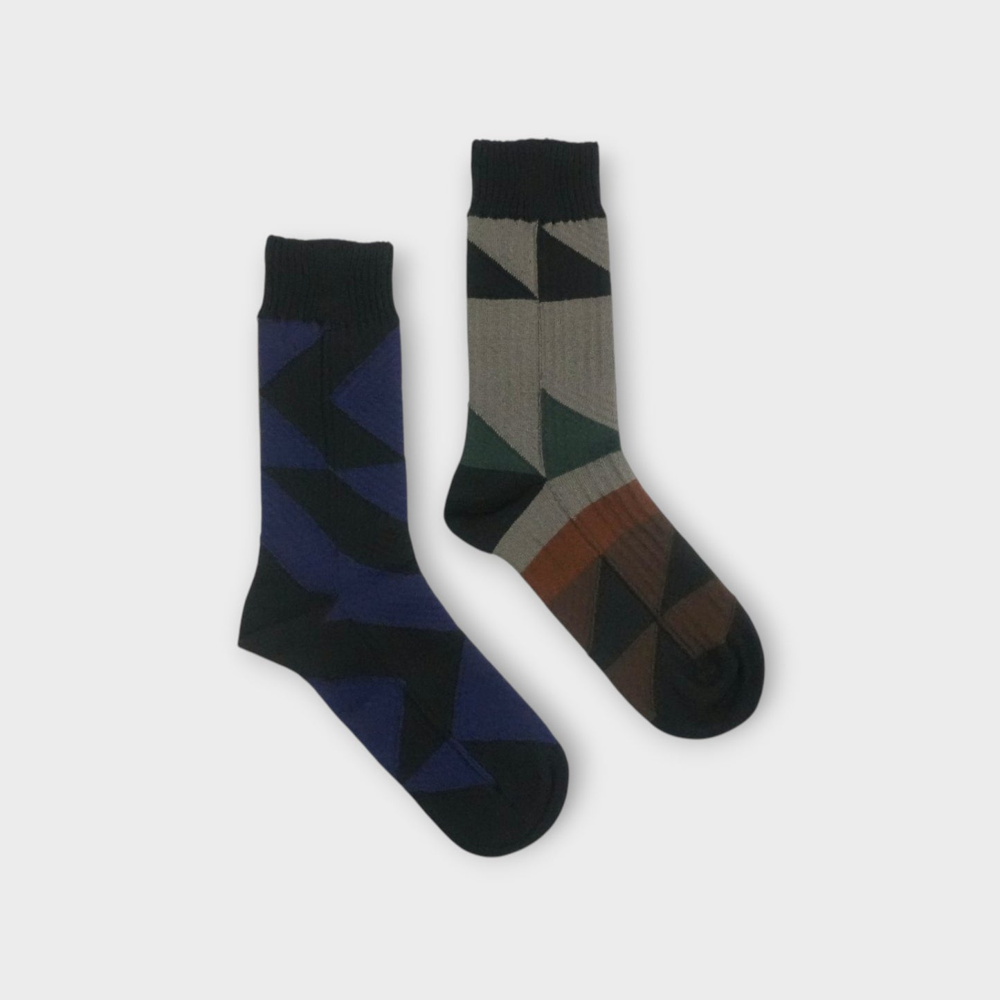 sacai x A.P.C. UNISEX Quilts Socks