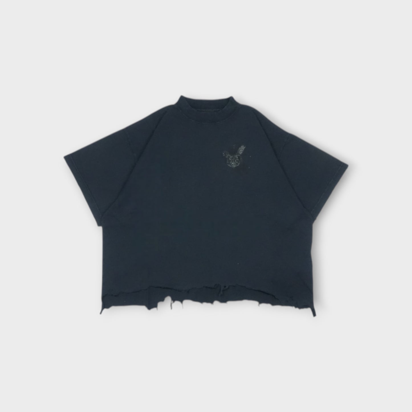 BALENCIAGA S/S Cropped T-Shirt