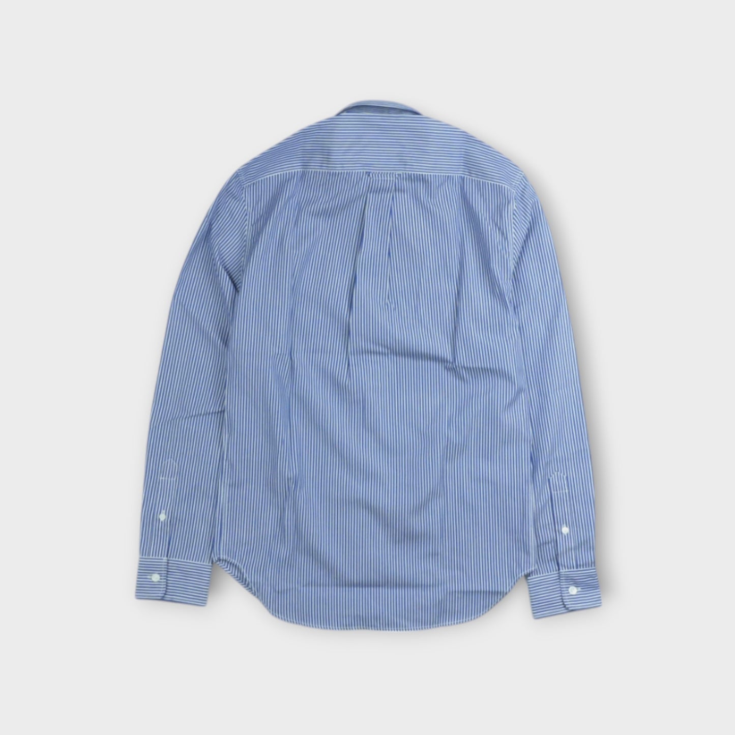 MAISON KITSUNÉ FOX HEAD CLASSIC STRIPED SHIRT