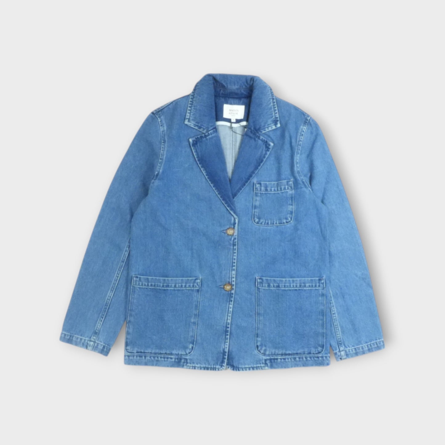 MAISON KITSUNÉ DECONSTRUCTED TAILORED JACKET