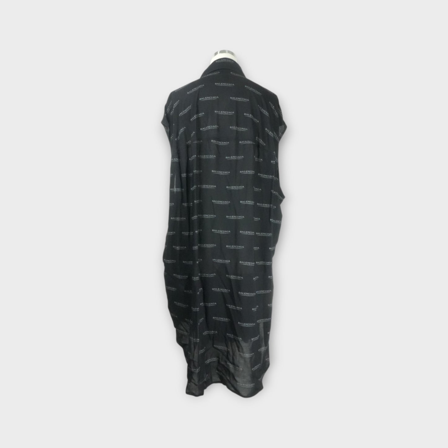 BALENCIAGA Cocoon Sleeveless Dress