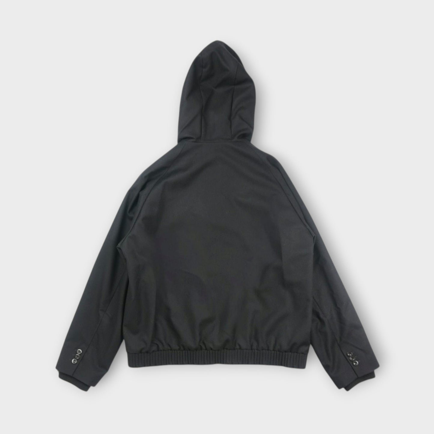 sacai MEN Wool Flannel Hoodie