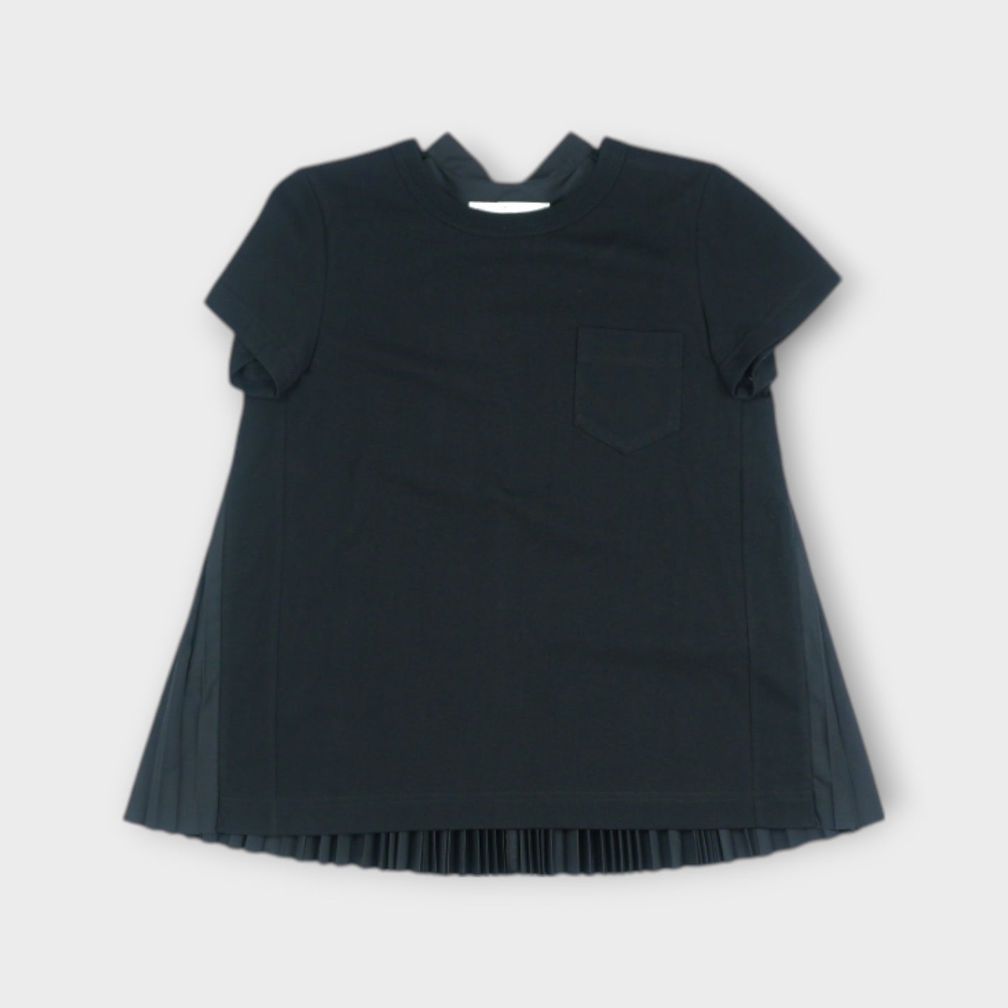 sacai Cotton Poplin x Cotton Jersey T-Shirt