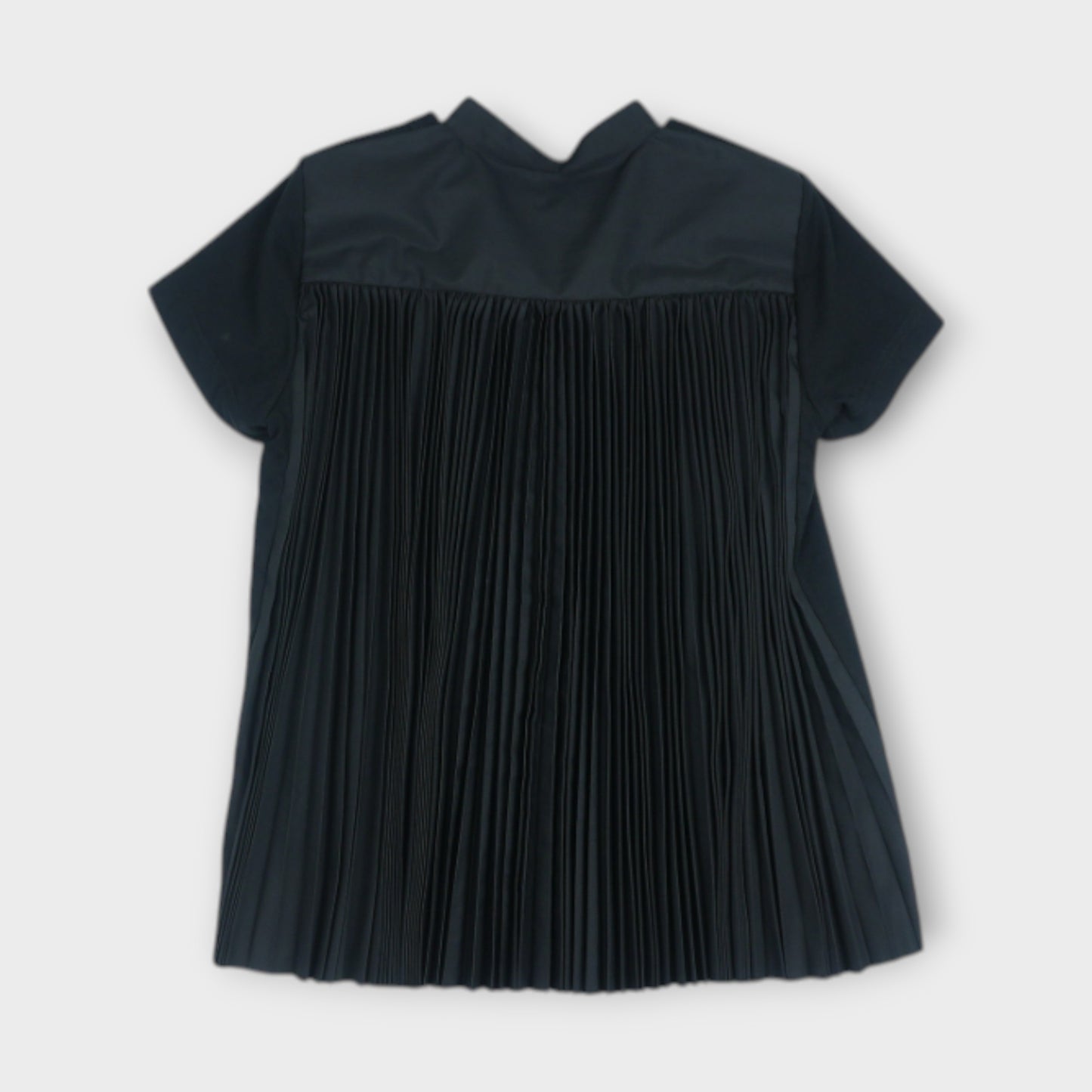 sacai Cotton Poplin x Cotton Jersey T-Shirt