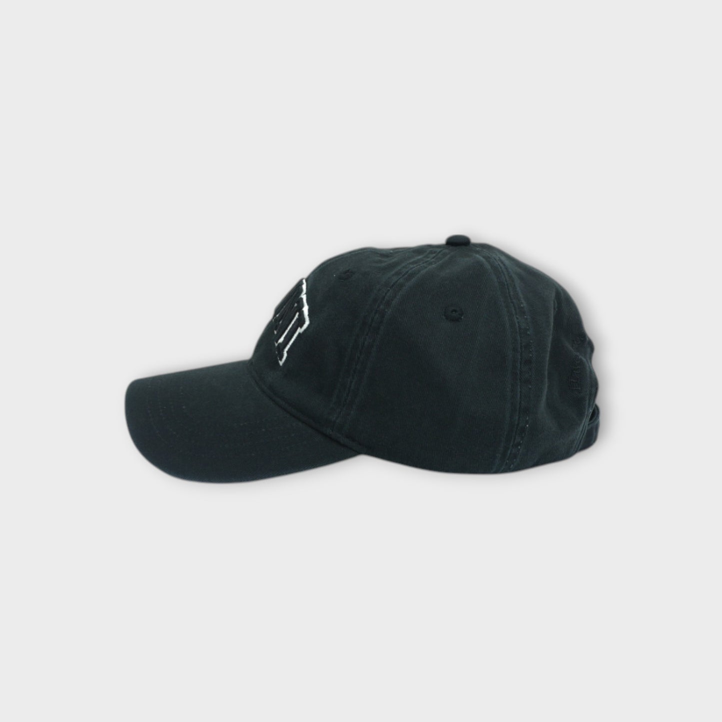 GANNI Washed Cotton Canvas Cap Emb