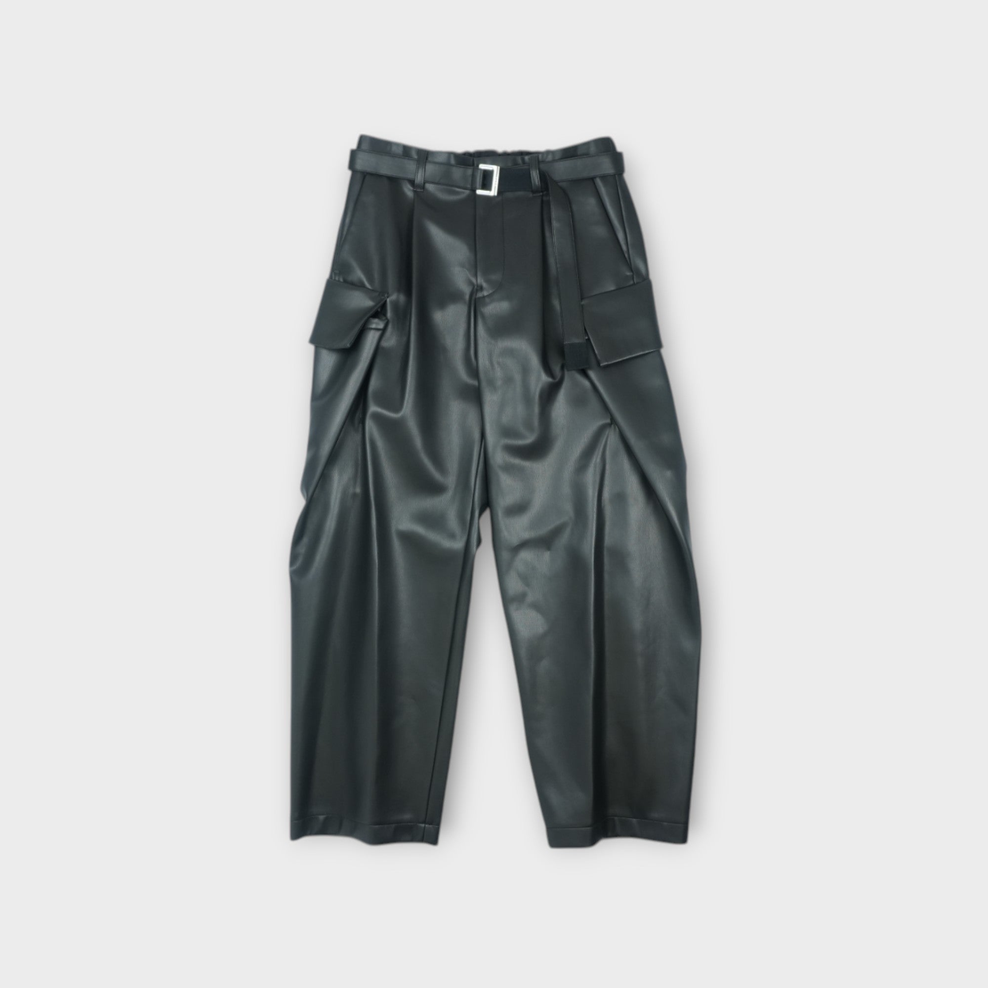 sacai - 【サイズ1】sacai 25aw Faux Leather Pants阿部千登勢の