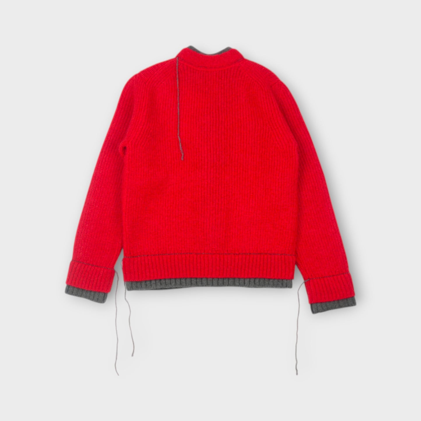sacai Wool Knit Cardigan