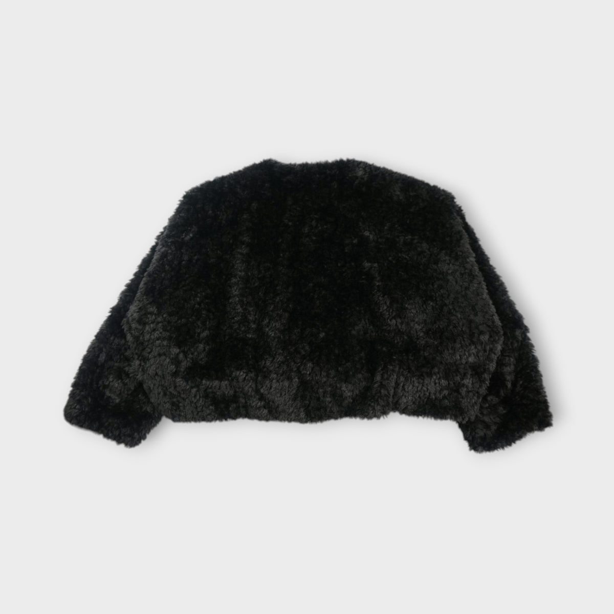 MIHARA YASUHIRO ROLL-UP HEM FAUX FUR