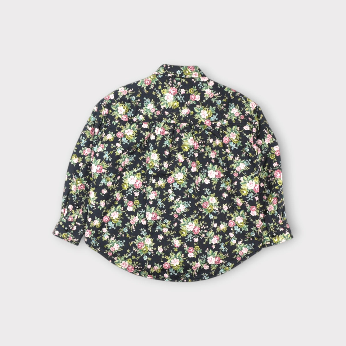 leur logette garden rose padded shirt jacket
