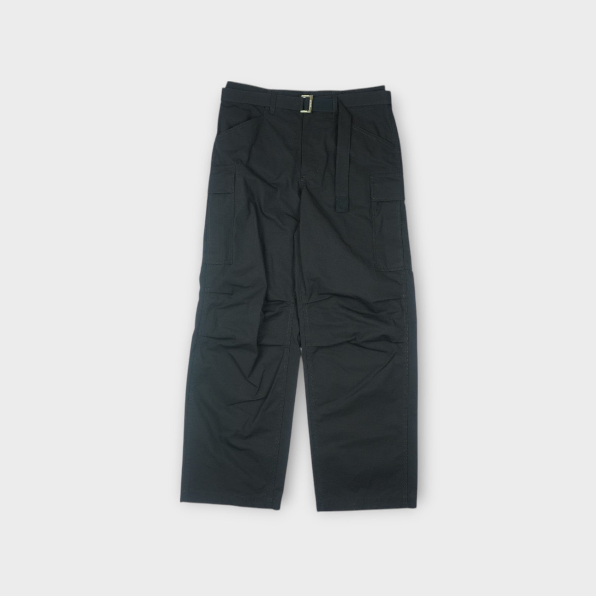 パンツ sacai 25aw Rip Stop pants 1 Black サカイ - sacai | Rip Stop Pants-Black-1の通販 | RESTIR リステア