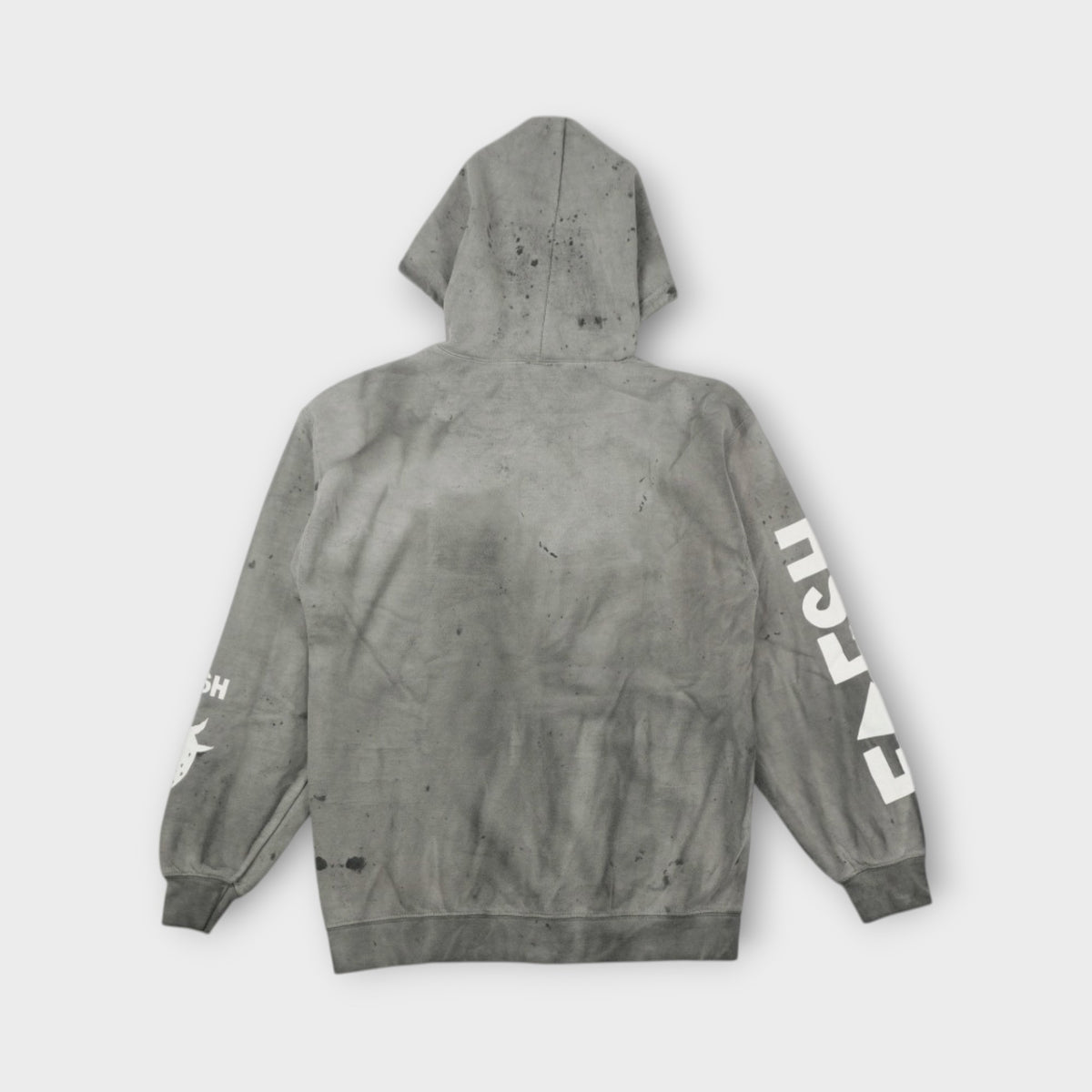 WESTFALL MULTI FRESH WHITE&GREY GRAPHIC ON ZIP-UP HOODIE