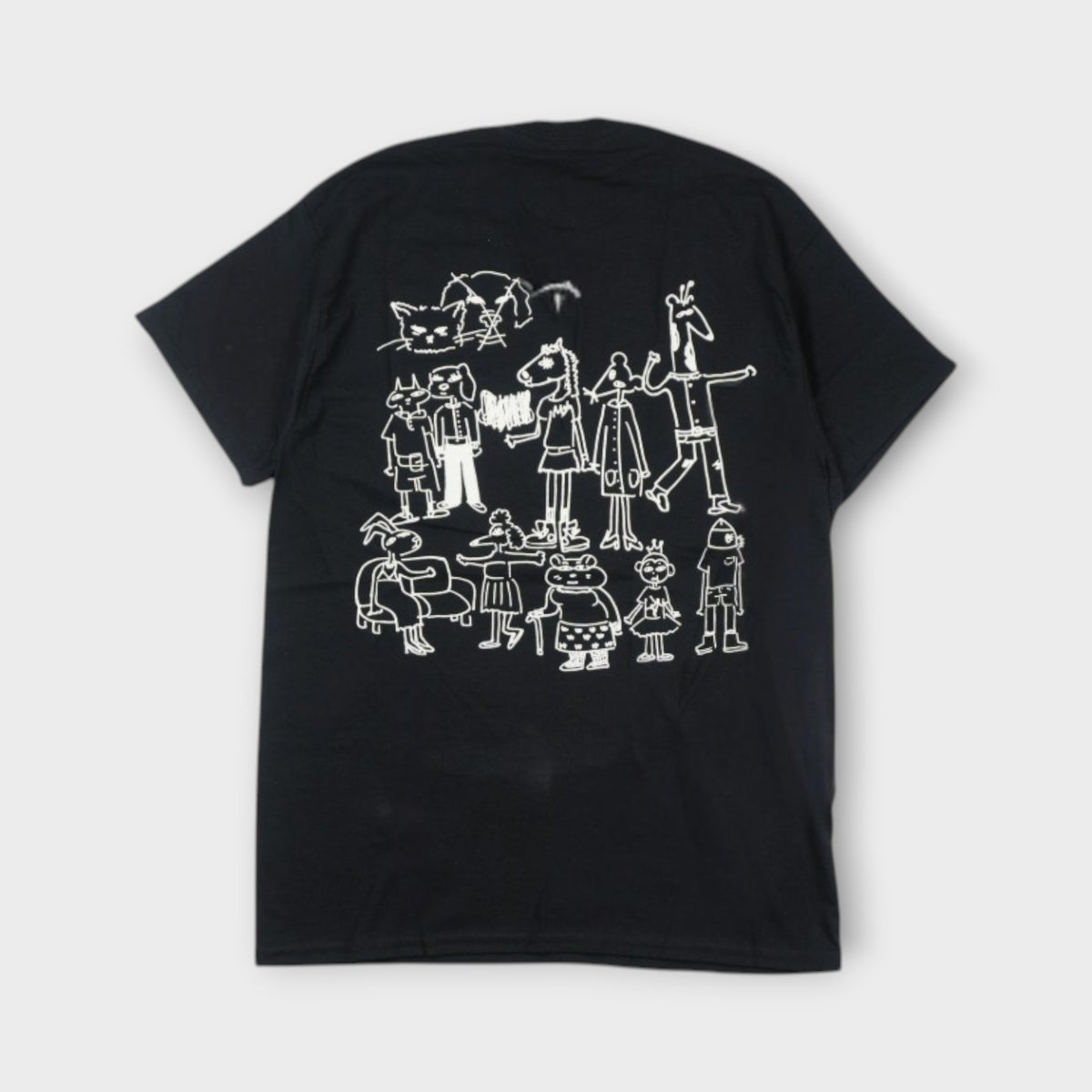 WESTFALL WESTFALL ANIMALS HUMANS GRAPHIC ON SS TEE