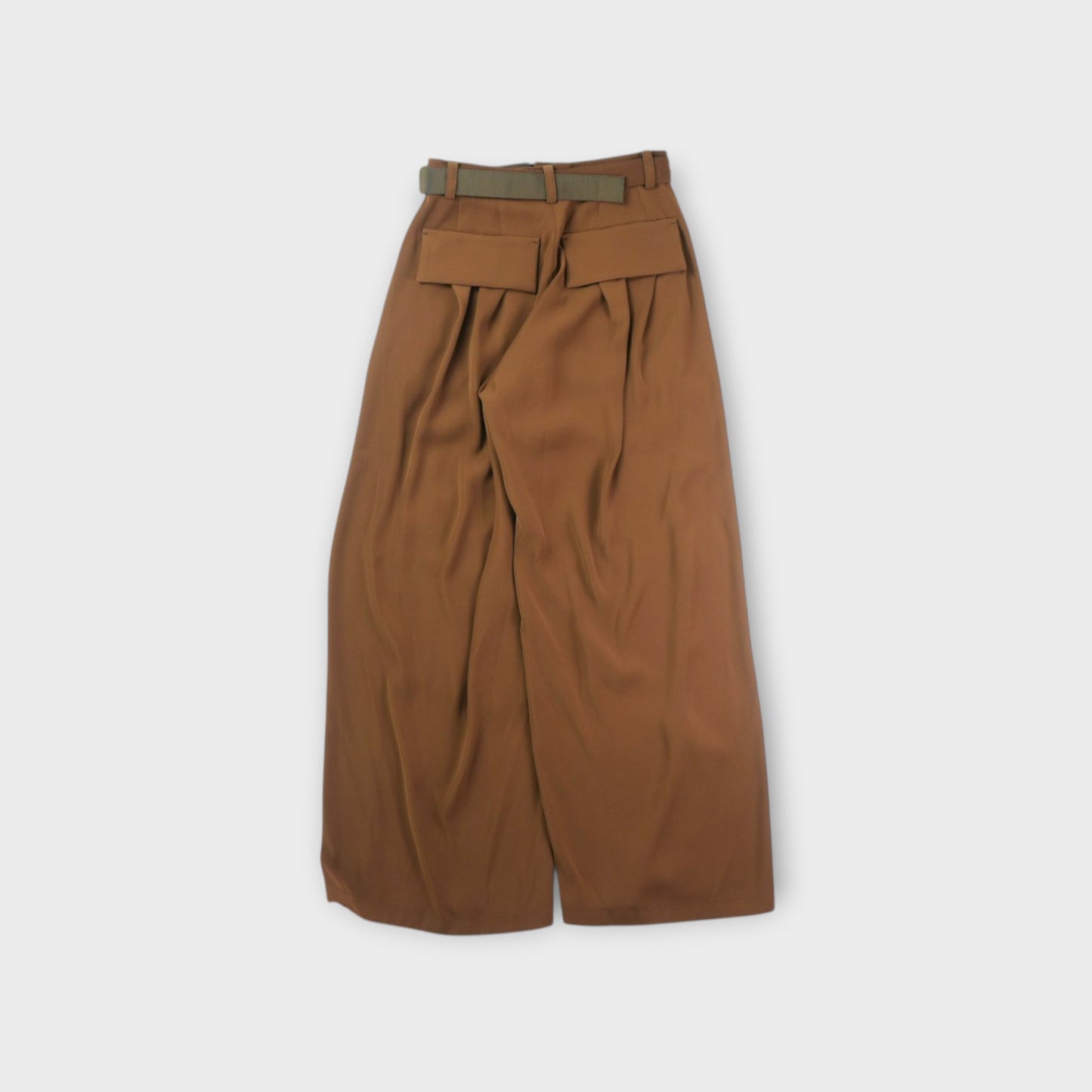 sacai WOMEN Crepe Back Satin Pants