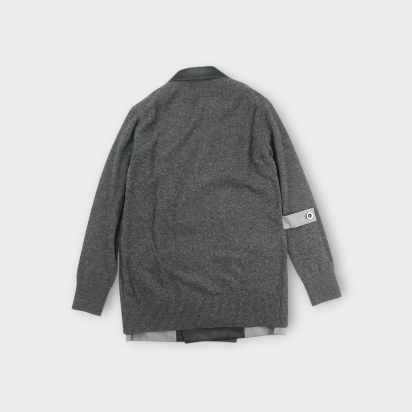 sacai WOMEN Suiting x Wool Knit Cardigan