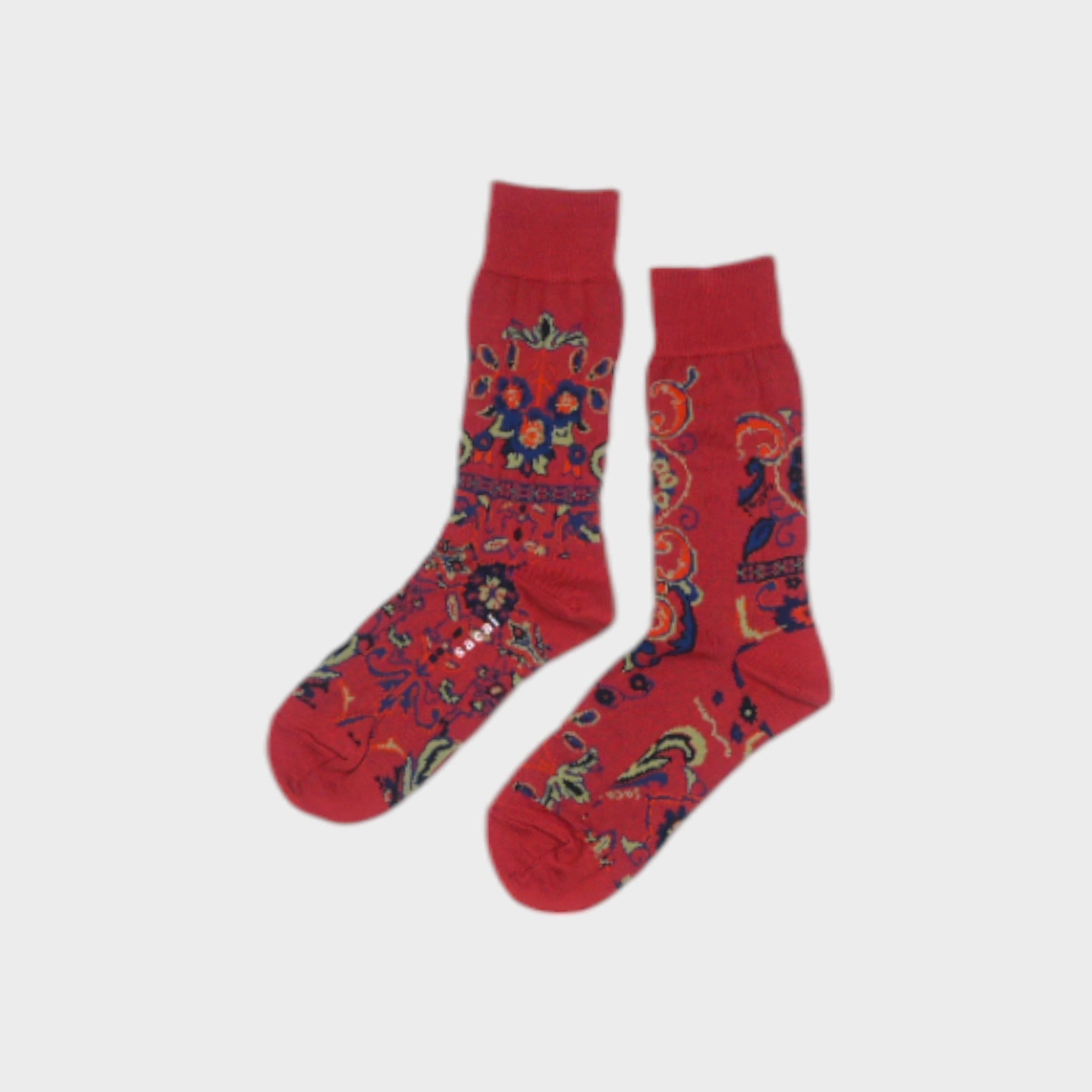 国内より1WEEK【sacai】Floral Socks Sacai Floral Socks $75.00 USD - Biffi Boutiques