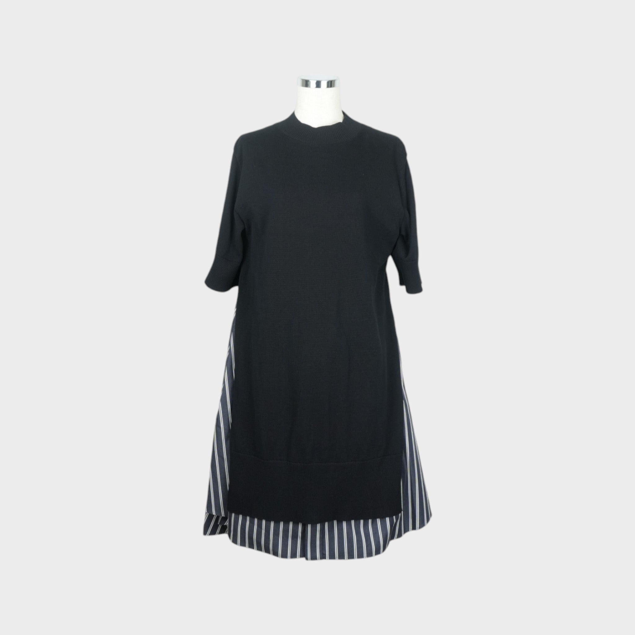 【関税込み】sacai Cotton dress Sacai Cotton Dress | Black | FARFETCH CA
