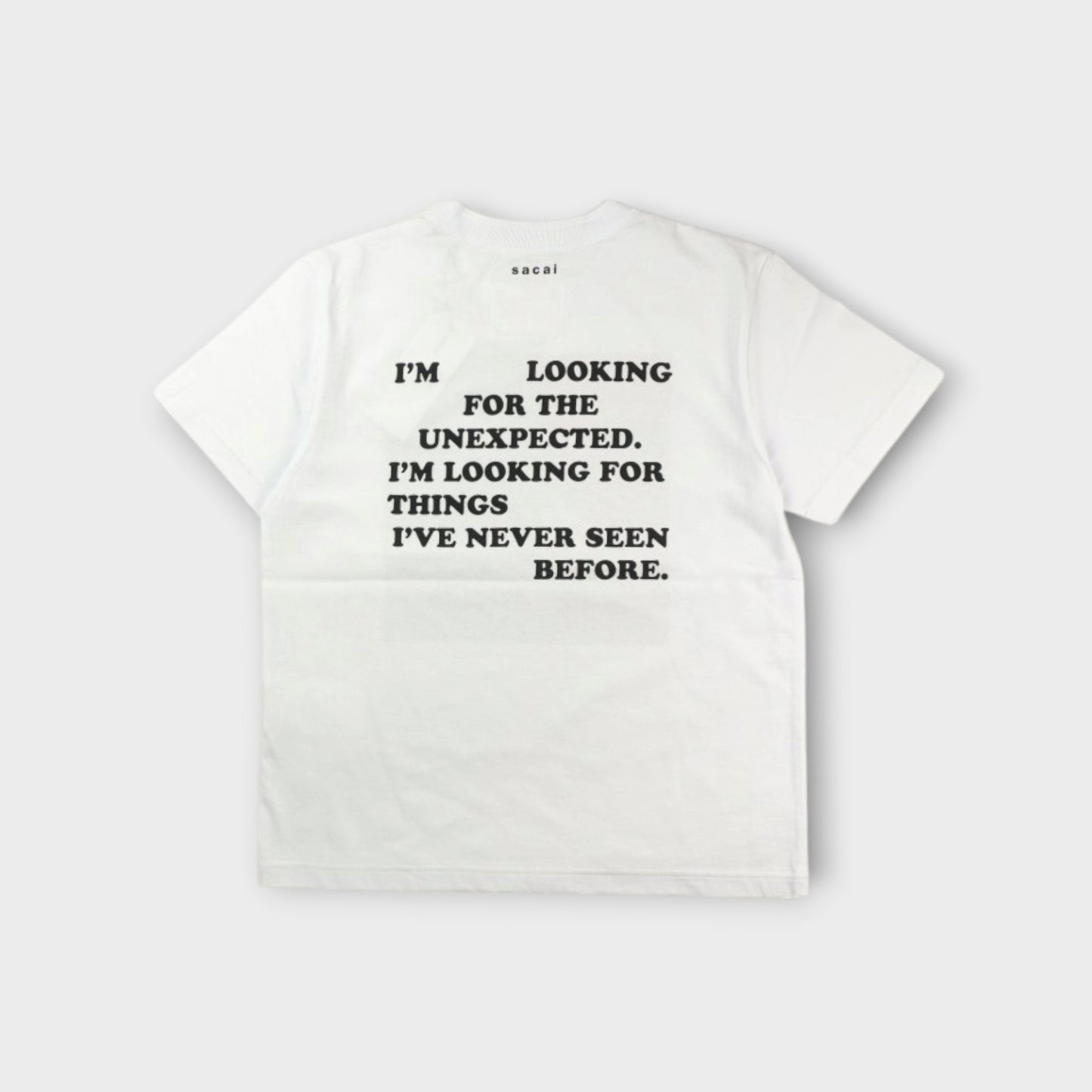 sacai UNISEX Robert Mapplethorpe Graphic Print T-Shirt