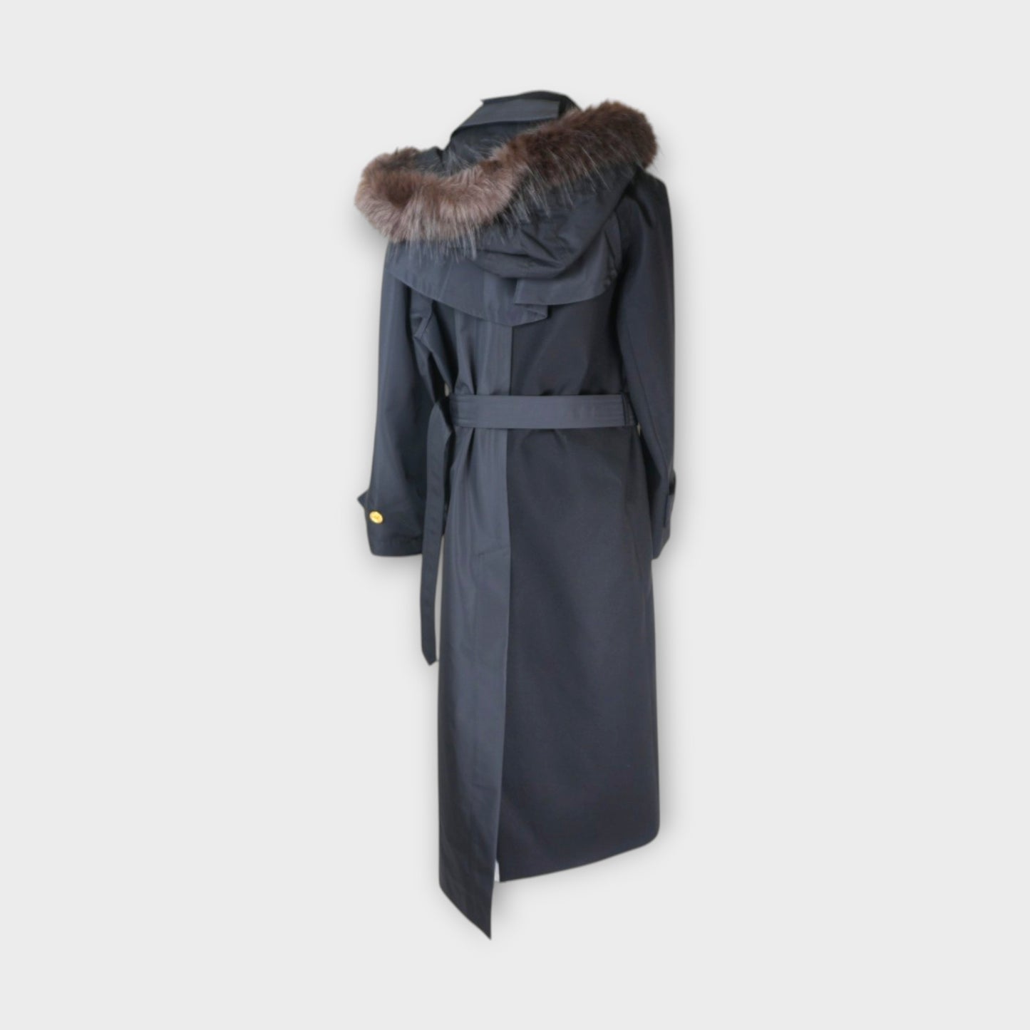 sacai WOMEN Wool Flannel x Taffeta Bonding Coat