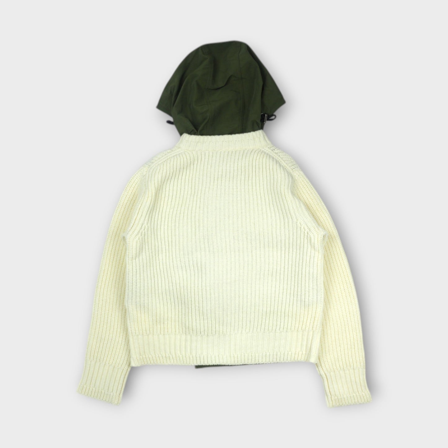 sacai Wool Knit x Grosgrain Blouson