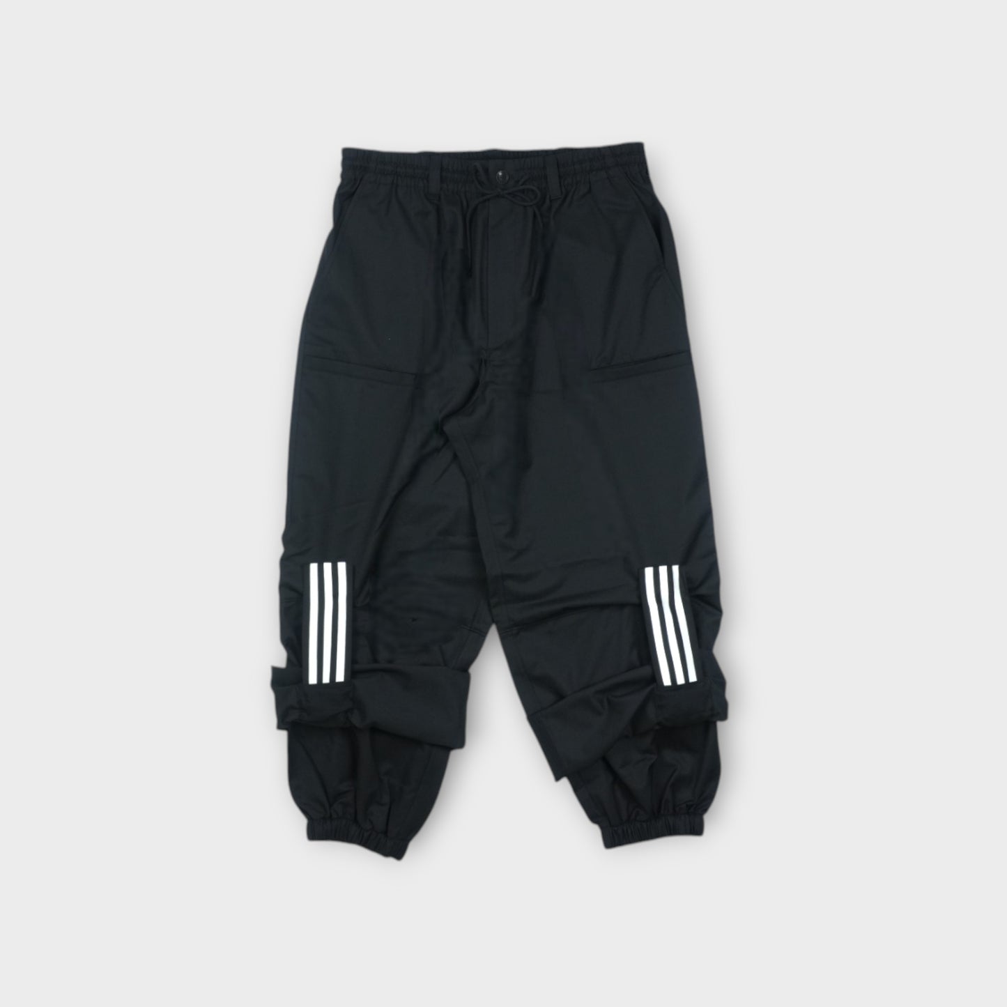 Y-3 REFINED WOOL CUFFED PANT