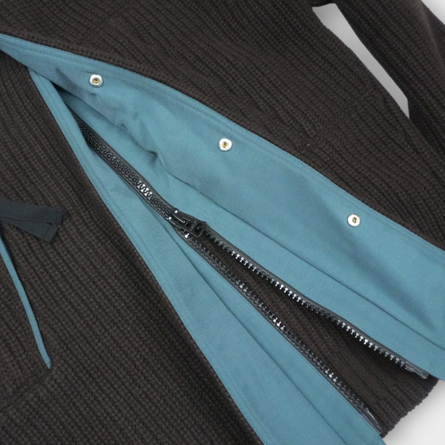 sacai Grosgrain x Wool Knit Blouson