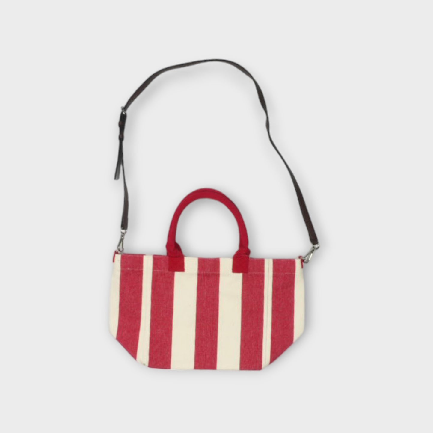 GANNI Small Easy Shopper Stripes