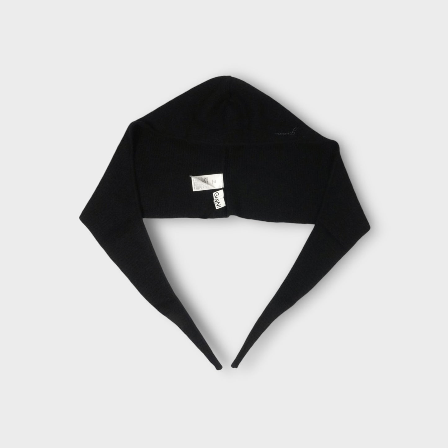 GANNI Soft Wool Balaclava