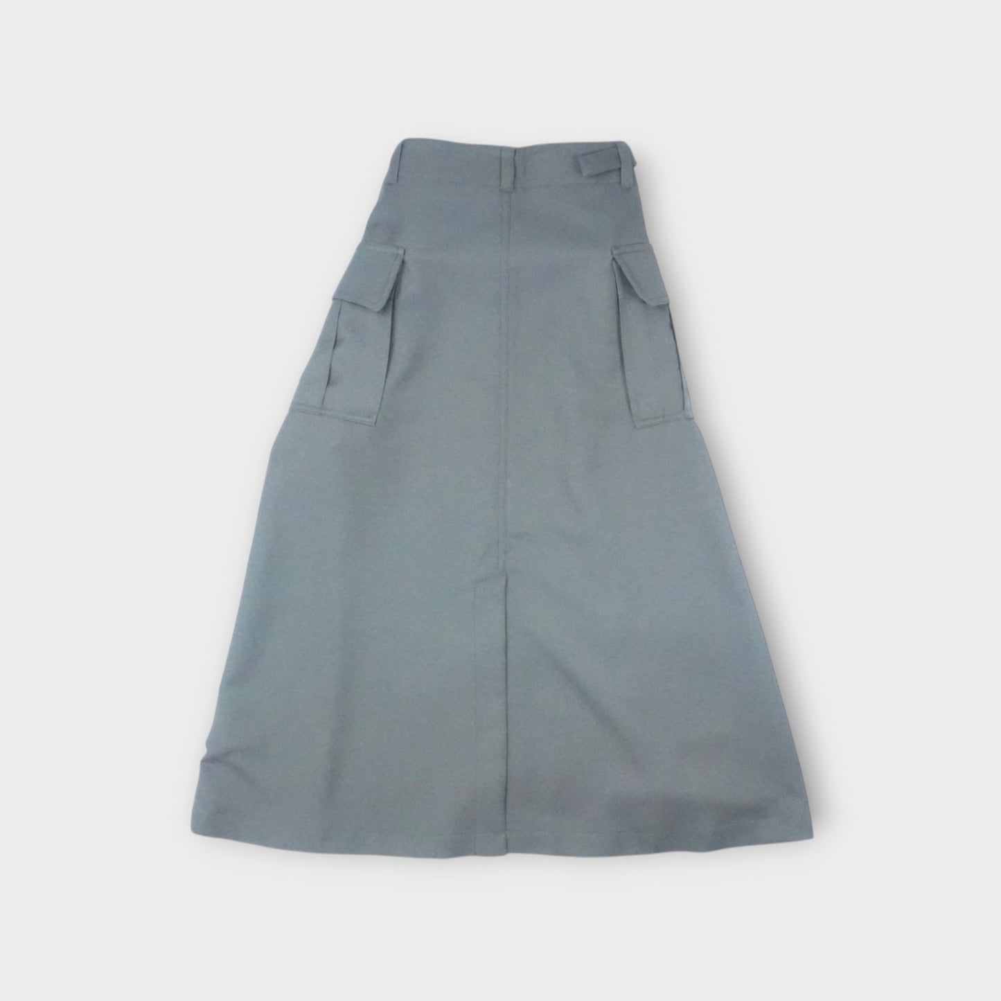 ANREALAGE WRAP POLYESTER MILITARY SKIRT