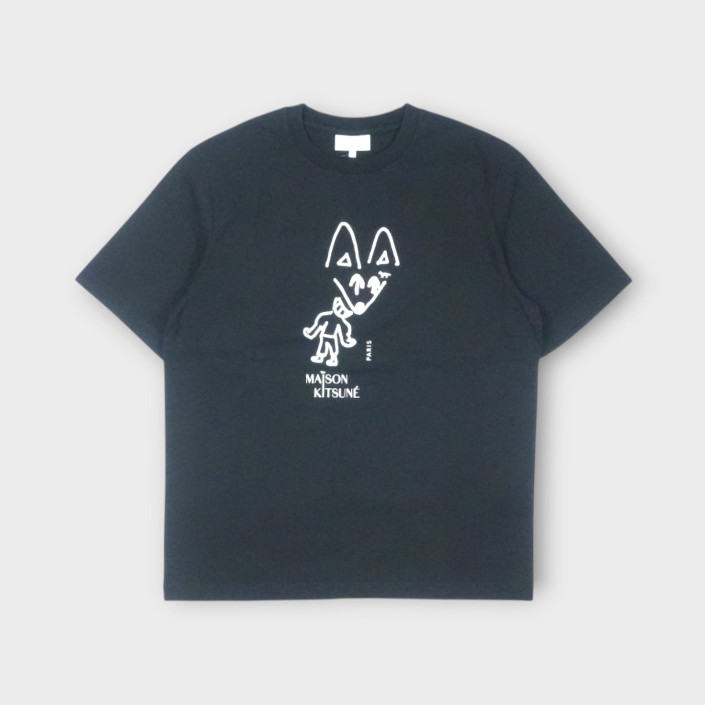 MAISON KITSUNÉ PARTY FOX COMFORT TEE-SHIRT
