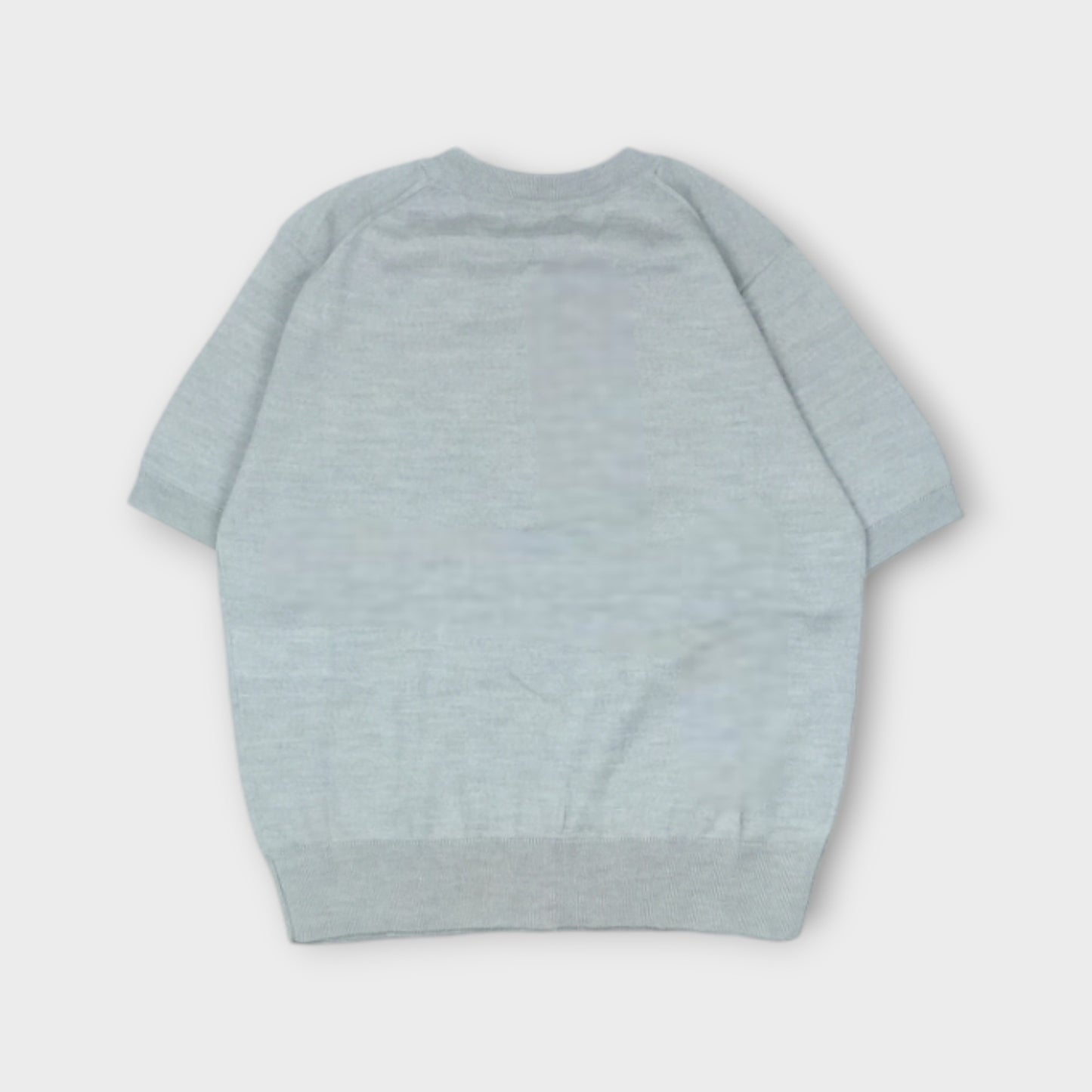 MAISON KITSUNÉ BABY FOX FINE MERINO SHORT SLEEVE CARDIGAN