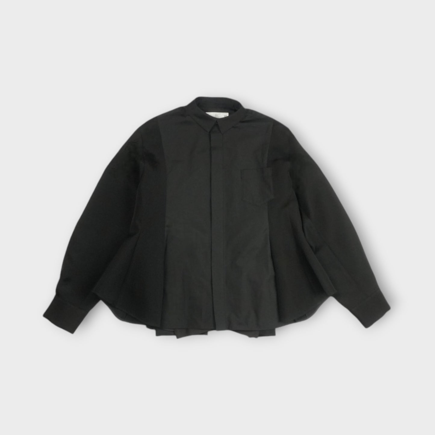 sacai Cotton Poplin x DF Silk Cotton Shirt