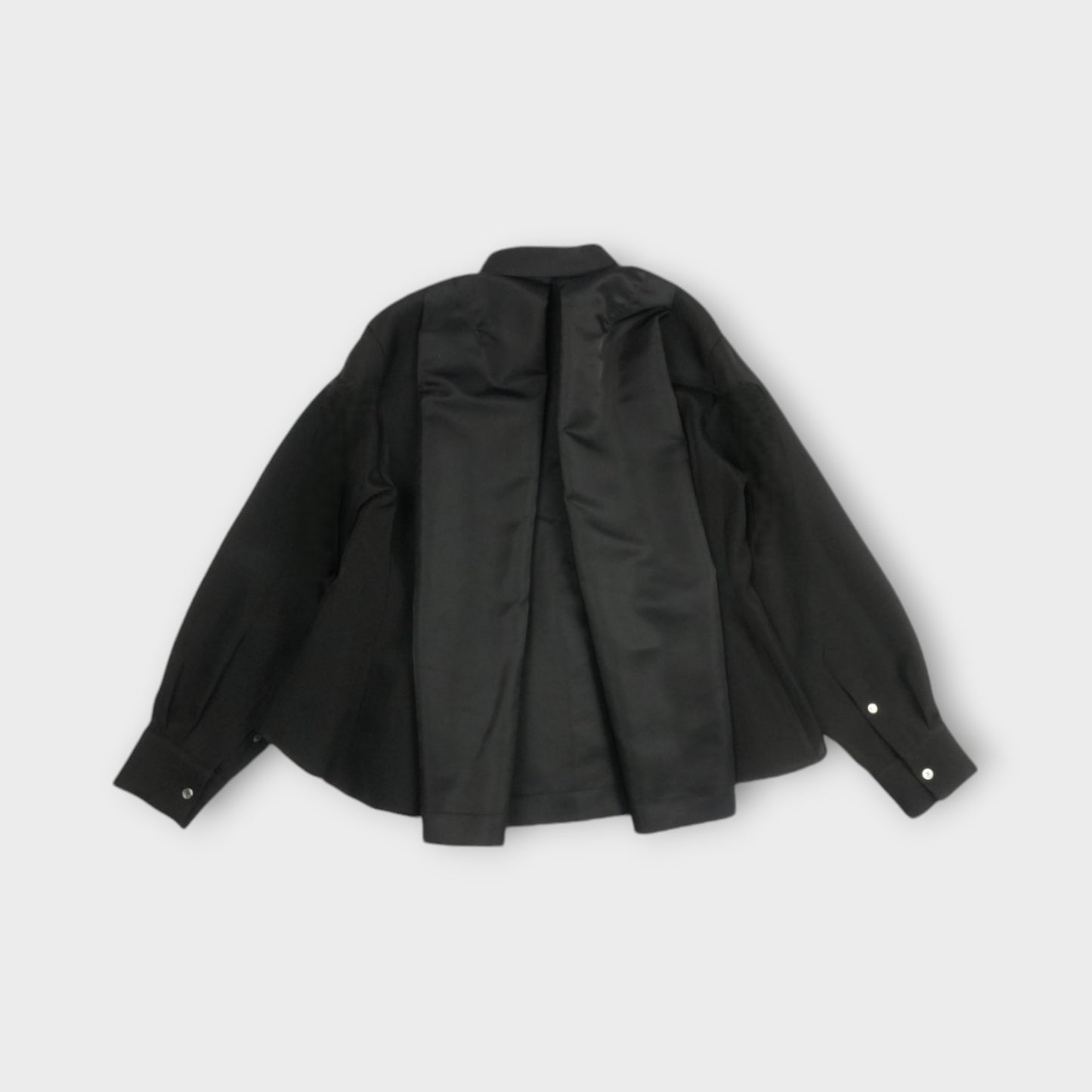 sacai Cotton Poplin x DF Silk Cotton Shirt