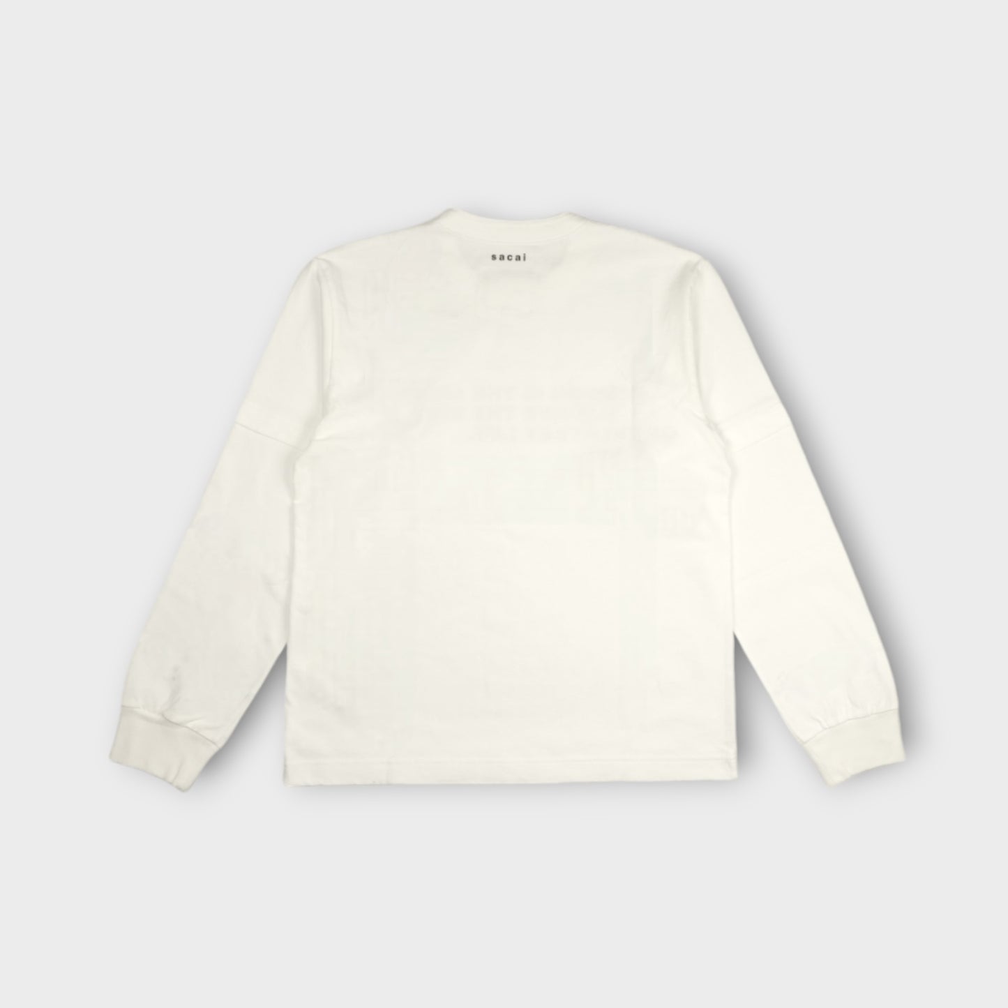 sacai Graphic Print L/S T-Shirt