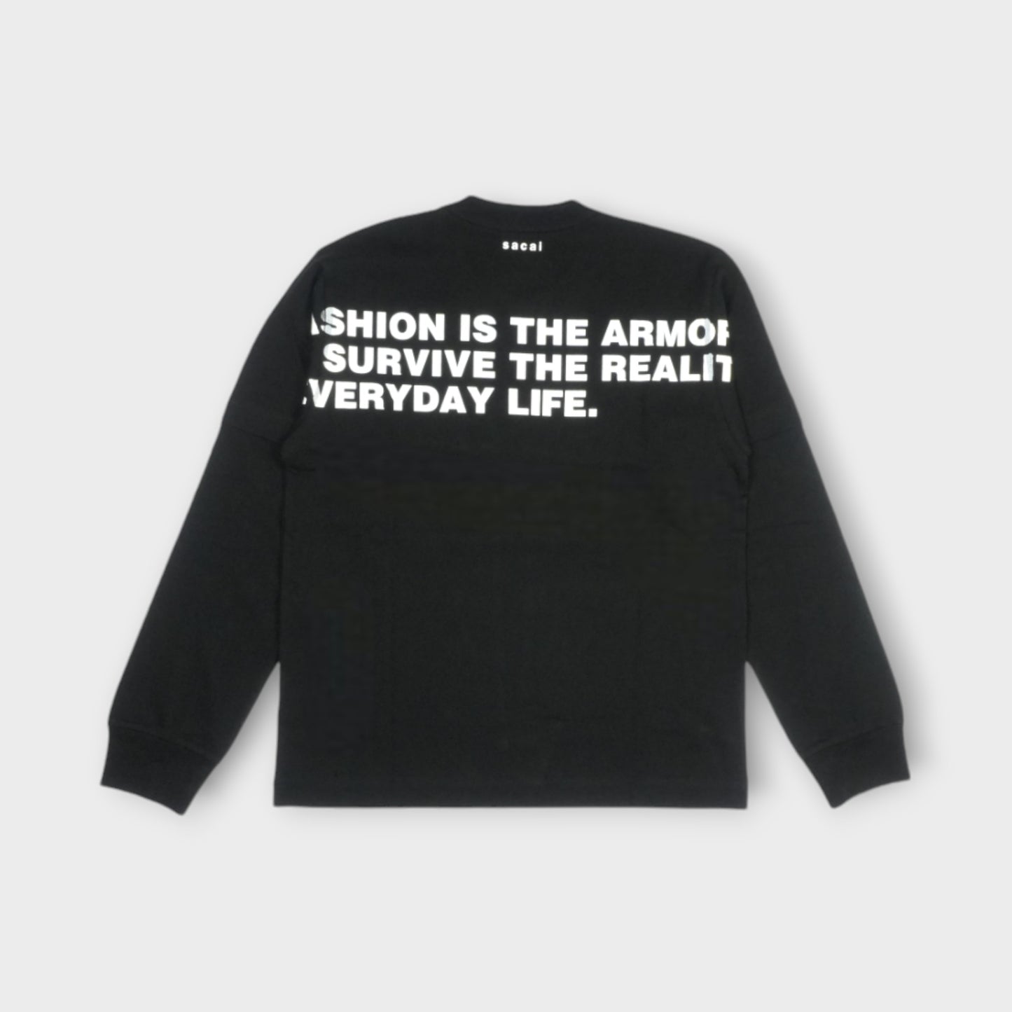 sacai Graphic Print L/S T-Shirt
