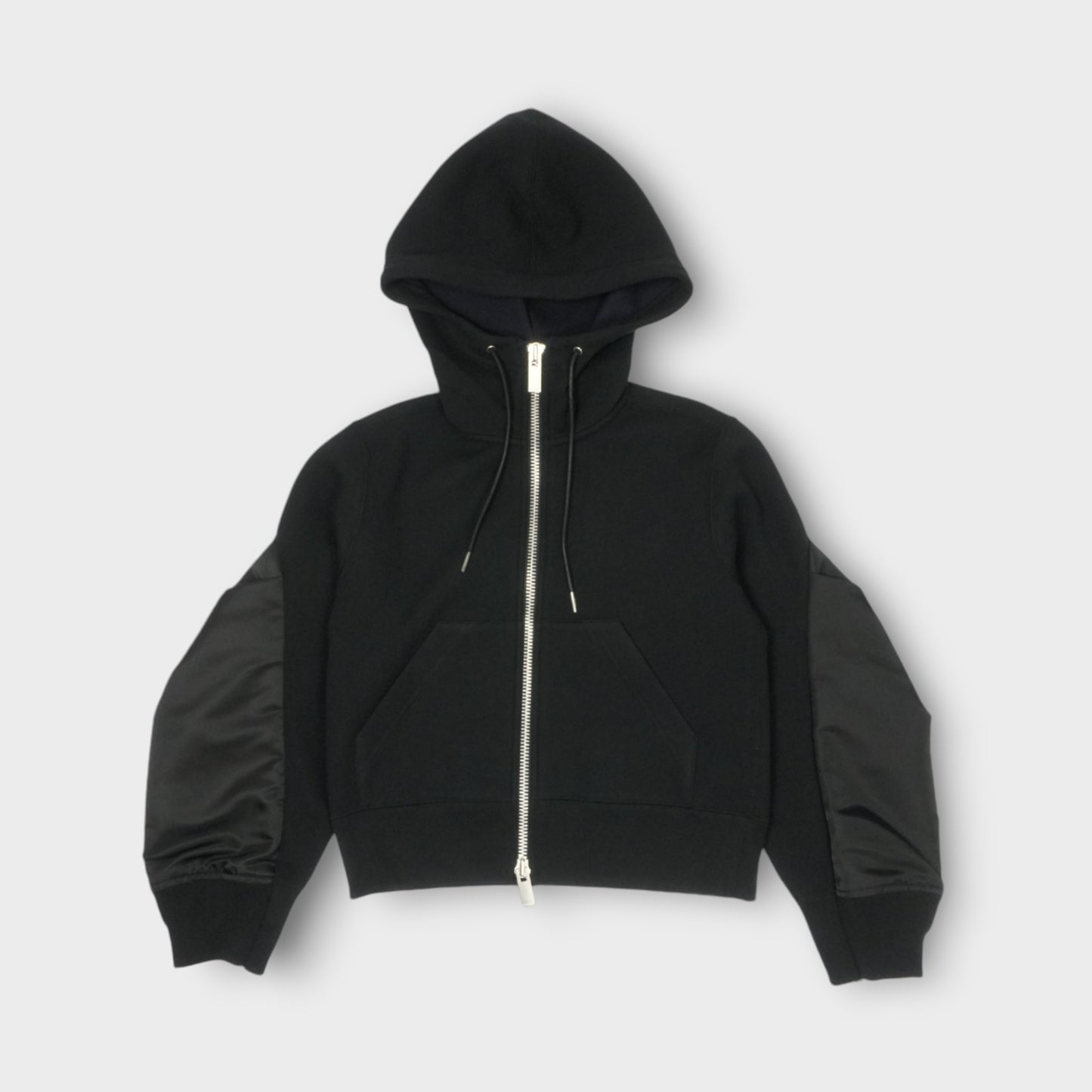 sacai Nylon Twill x Sponge Sweat Hoodie