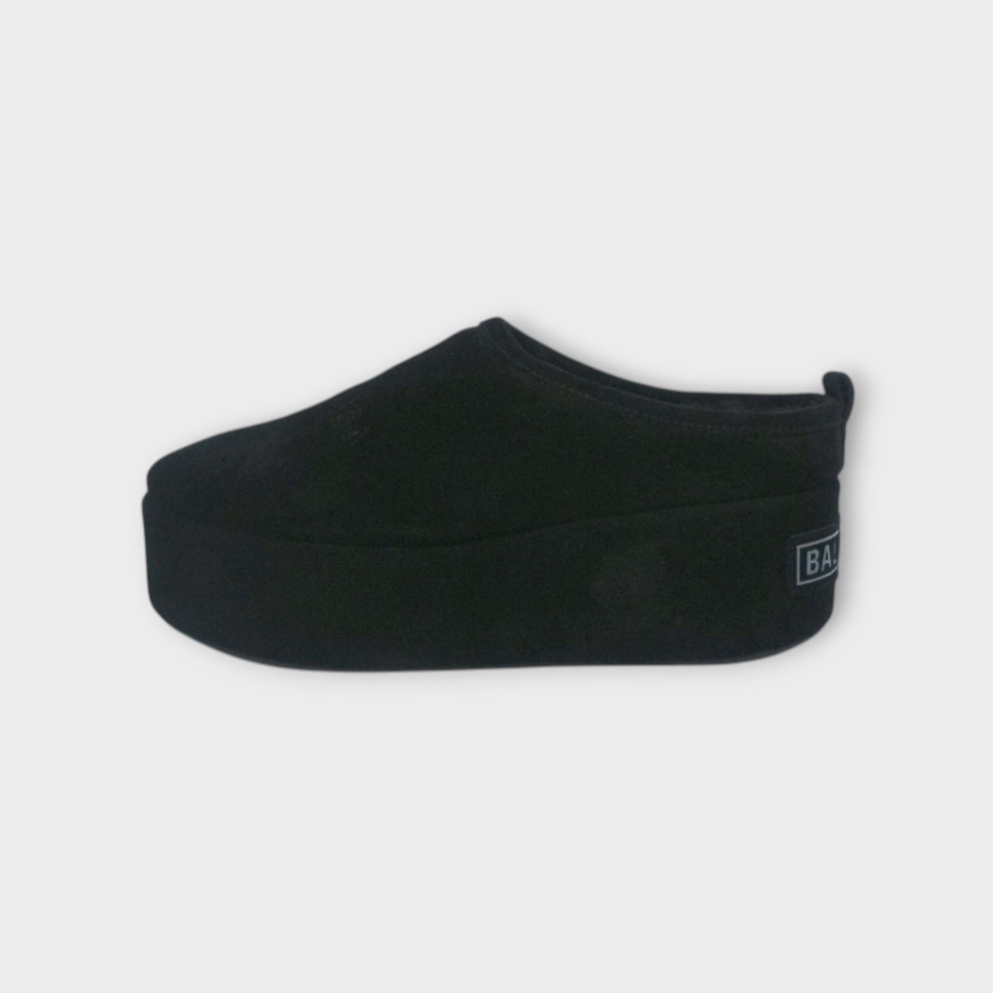 BALENCIAGA ALASKA PLATFORM SUEDE/SHEAR