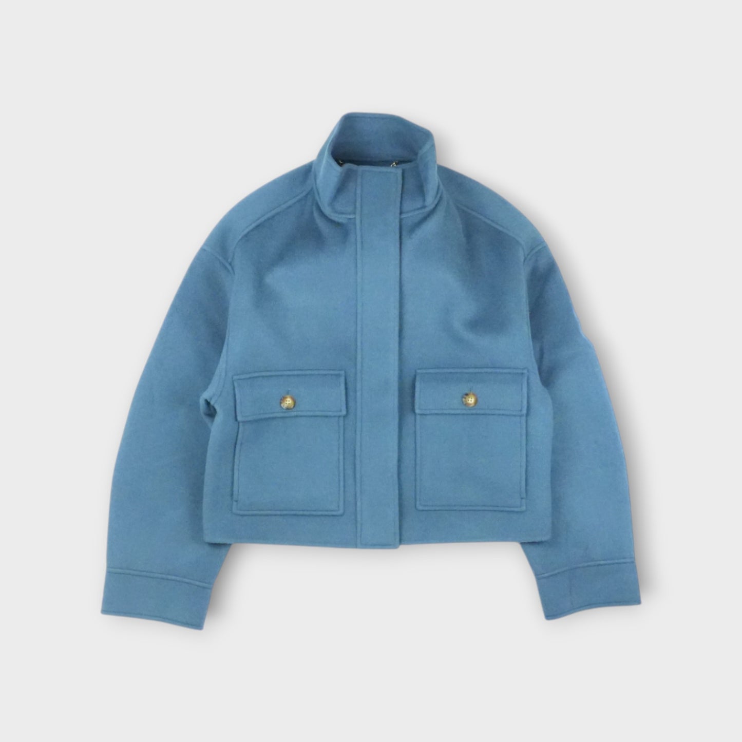 MAISON KITSUNÉ DOUBLE FACE CROPPED JACKET