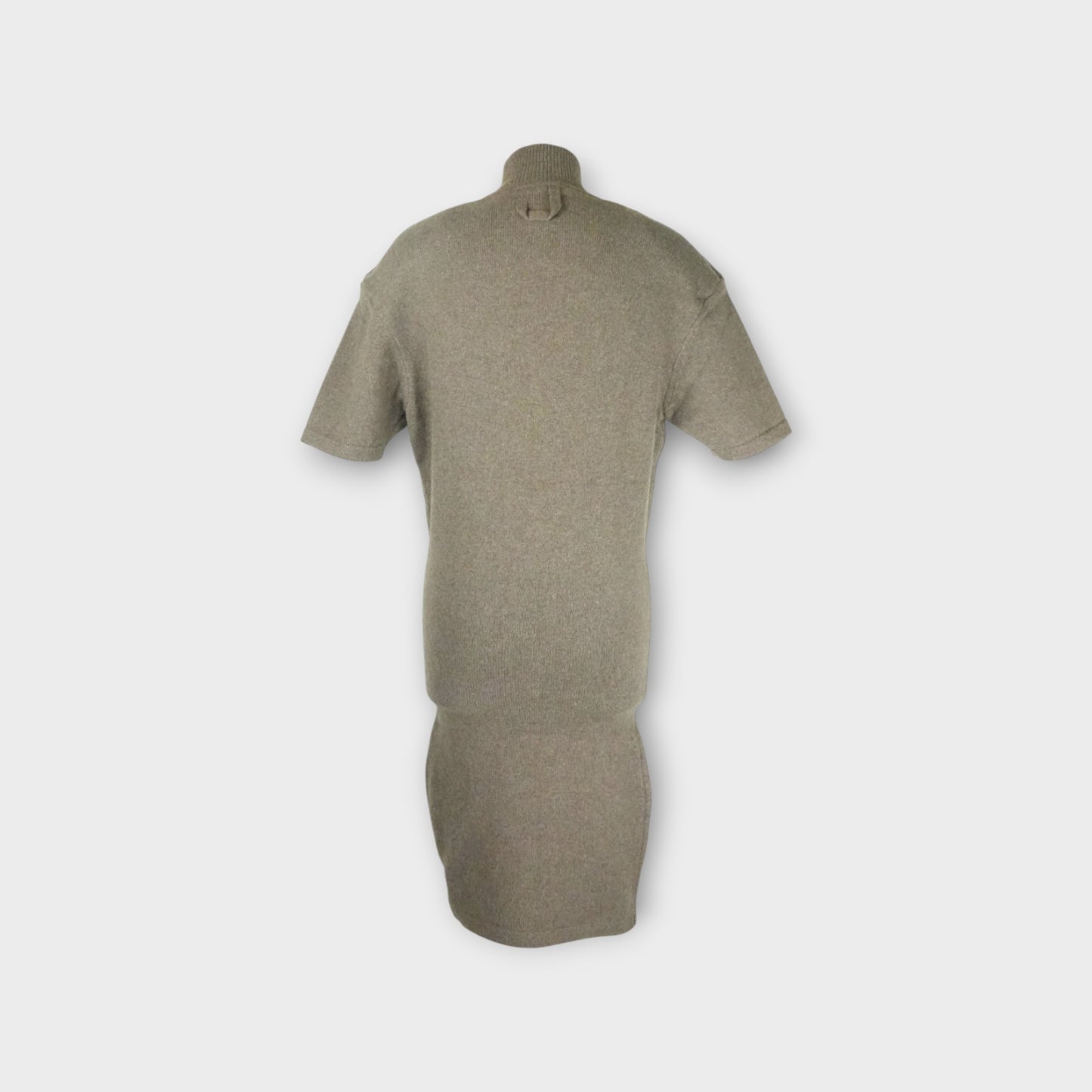 JACQUEMUS LA ROBE MAILLE CASTAGNA