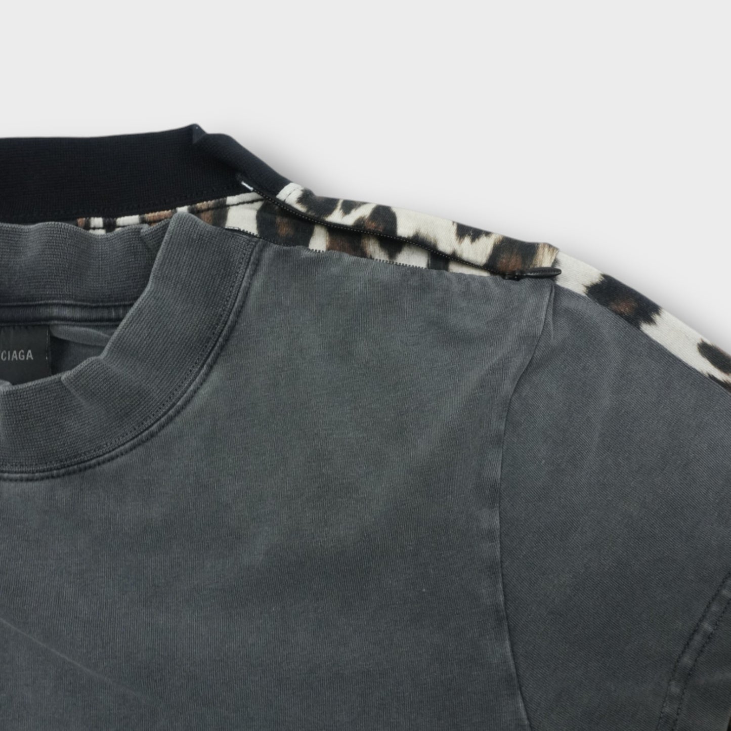 BALENCIAGA Taped Double S/S Top
