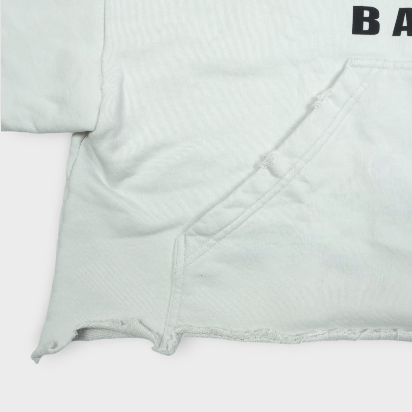 BALENCIAGA Cropped Hoodie