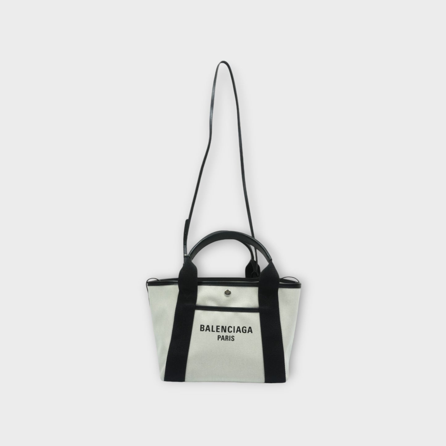 BALENCIAGA NAVY REVAMP TOTE S