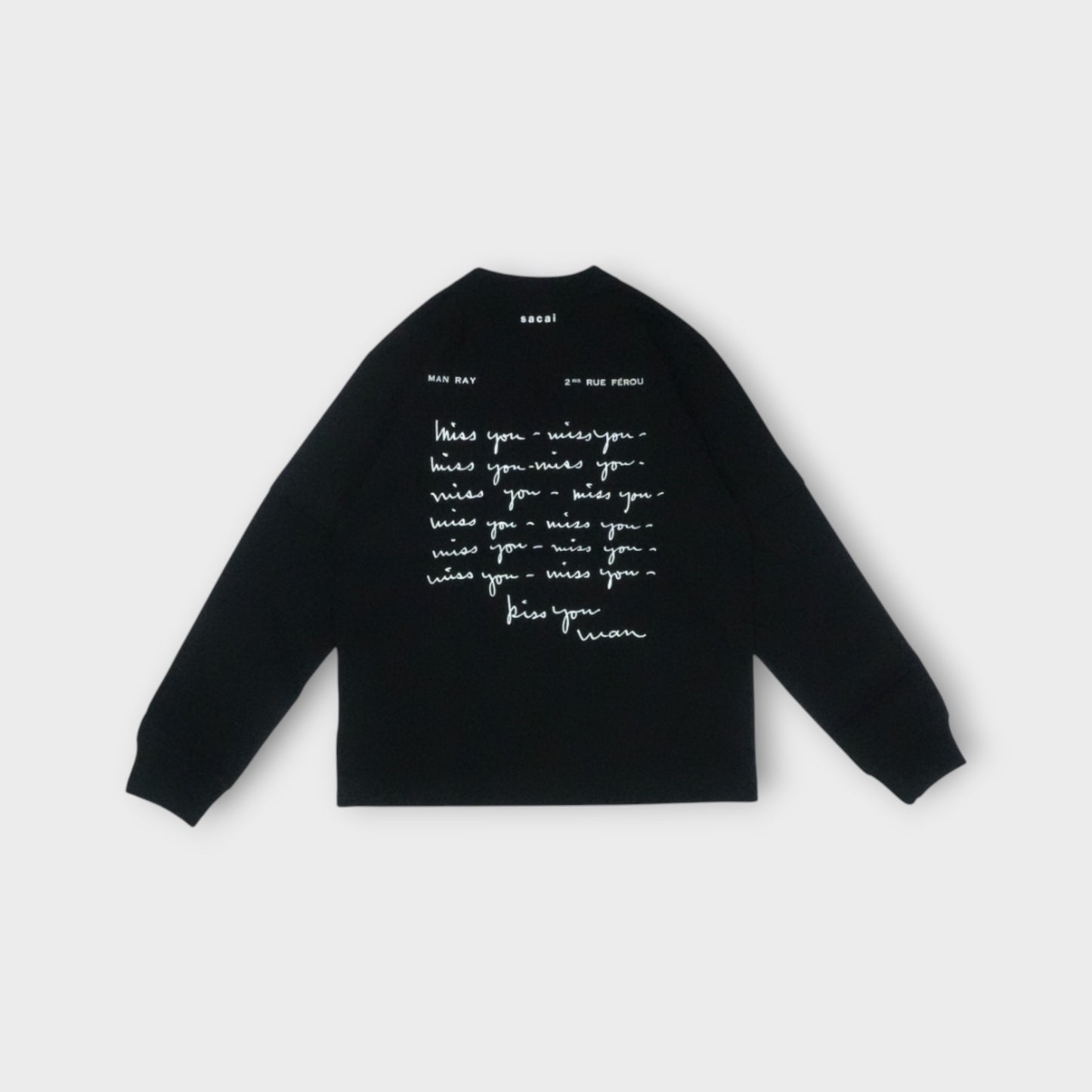 sacai Print L/S T-Shirt