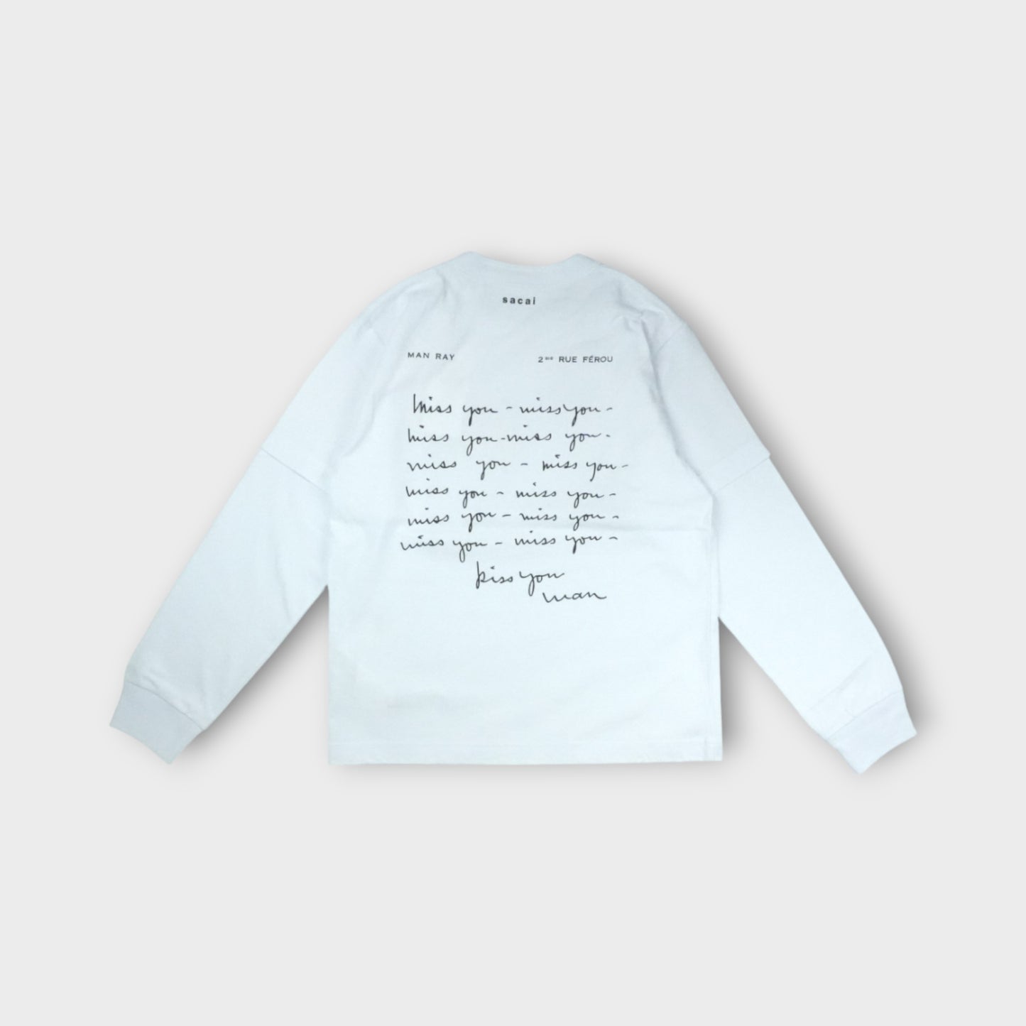 sacai Print L/S T-Shirt
