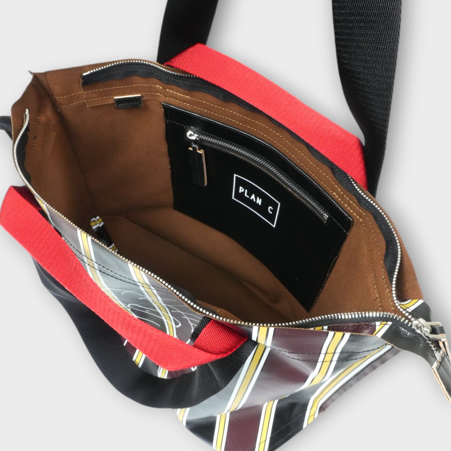 PLAN C MEDIUM PRINTED SHOPPER BAG