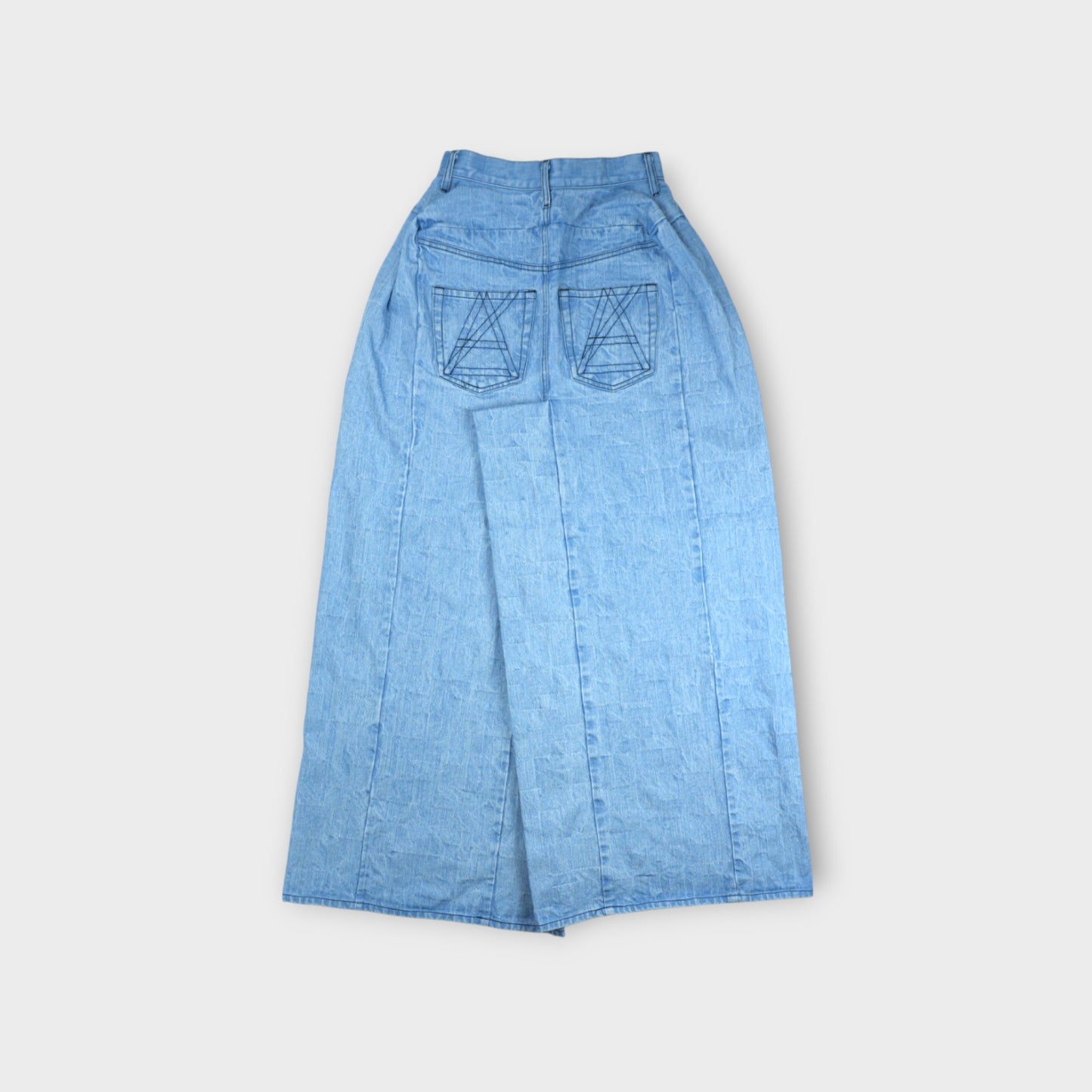 ANREALAGE BOX DENIM PANTS
