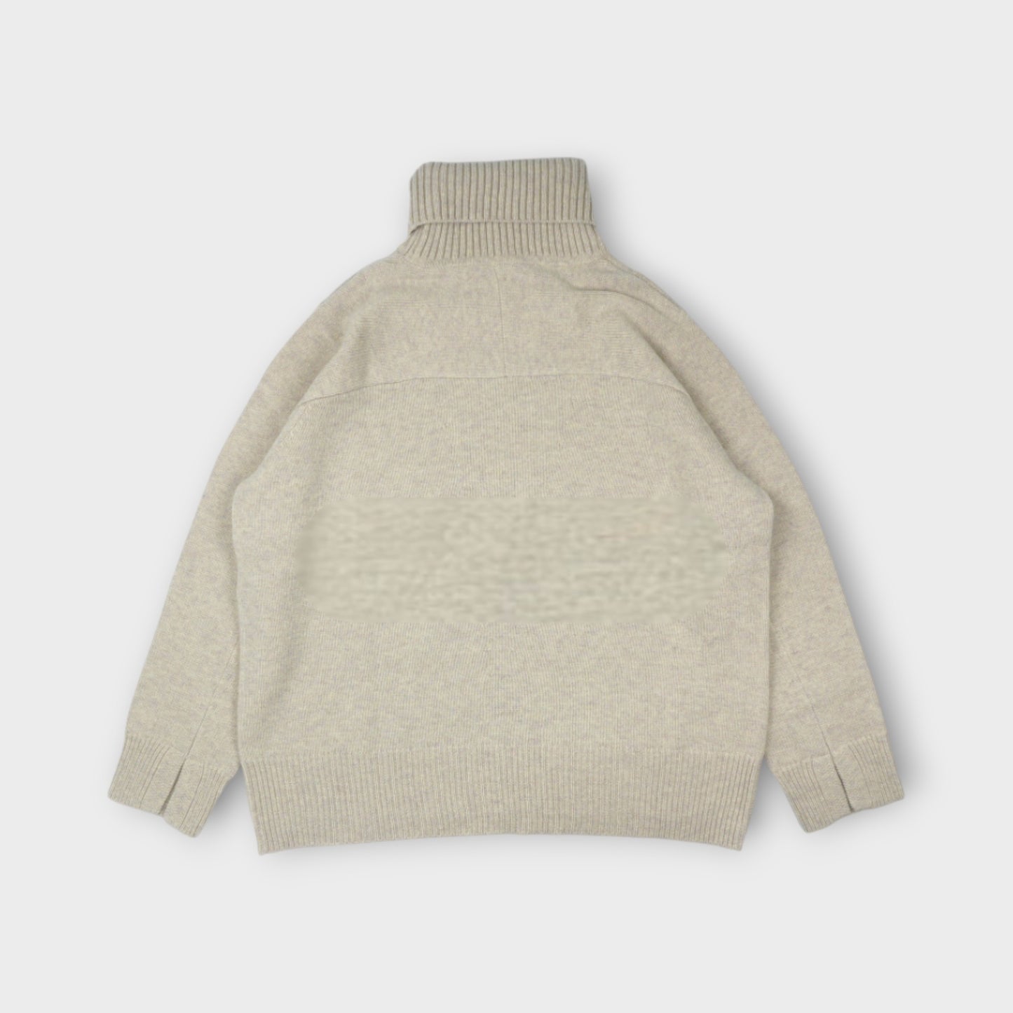 MAISON KITSUNÉ MERINO WOOL COMFORT TURTLENECK JUMPER