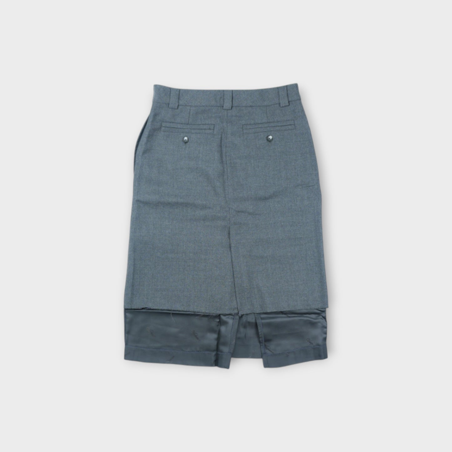 Vaquera WOMEN CHOPPED SUIT SKIRT WOWEN