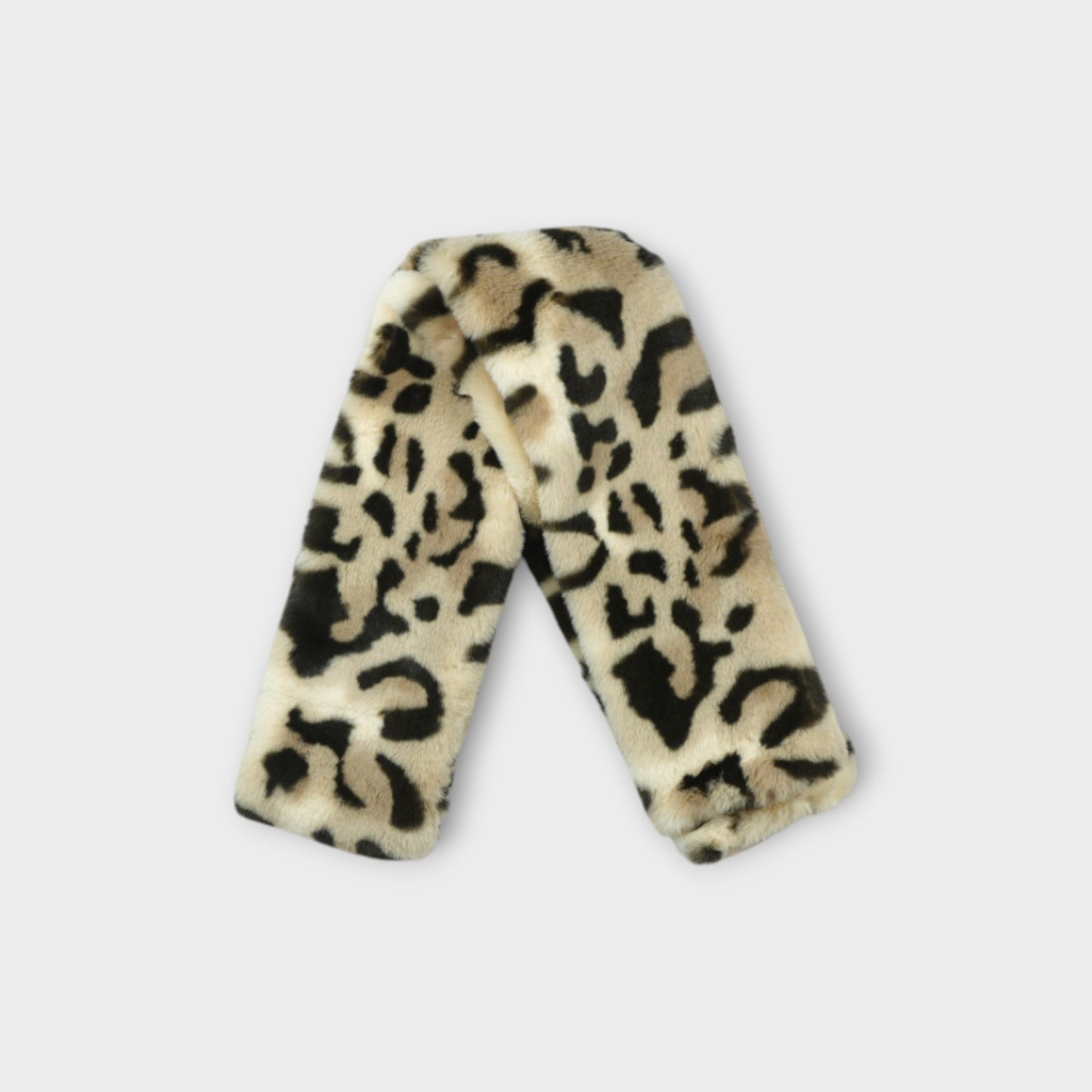 Vaquera WOMEN LEOPARD FAUX FUR SCARF